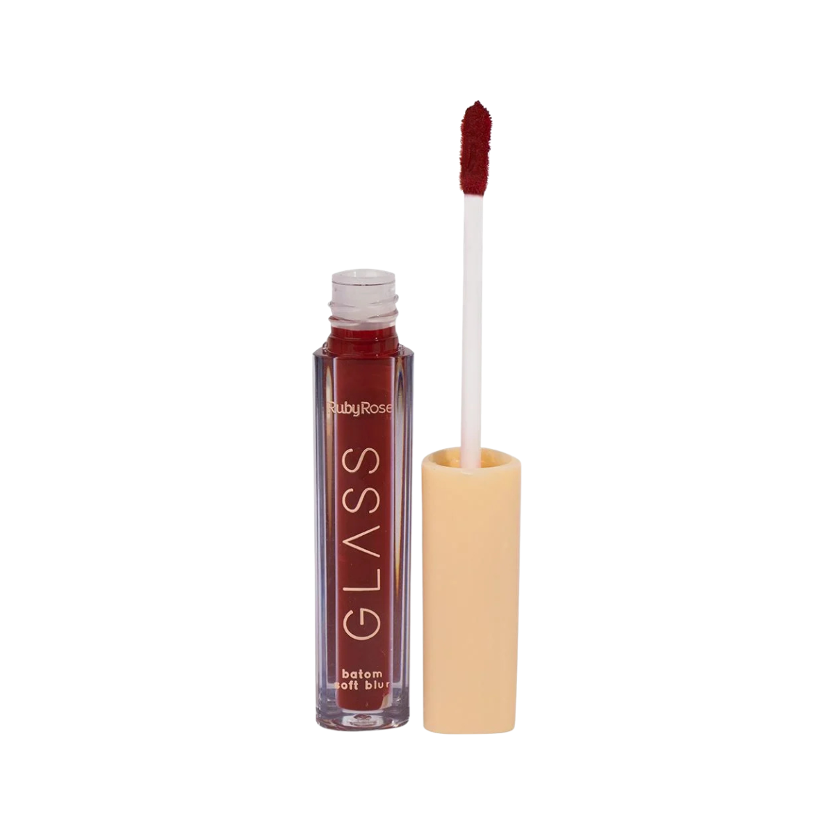 BATOM LÍQUIDO SOFT BLUR RUBY ROSE GLASS BG08 HB-579-8