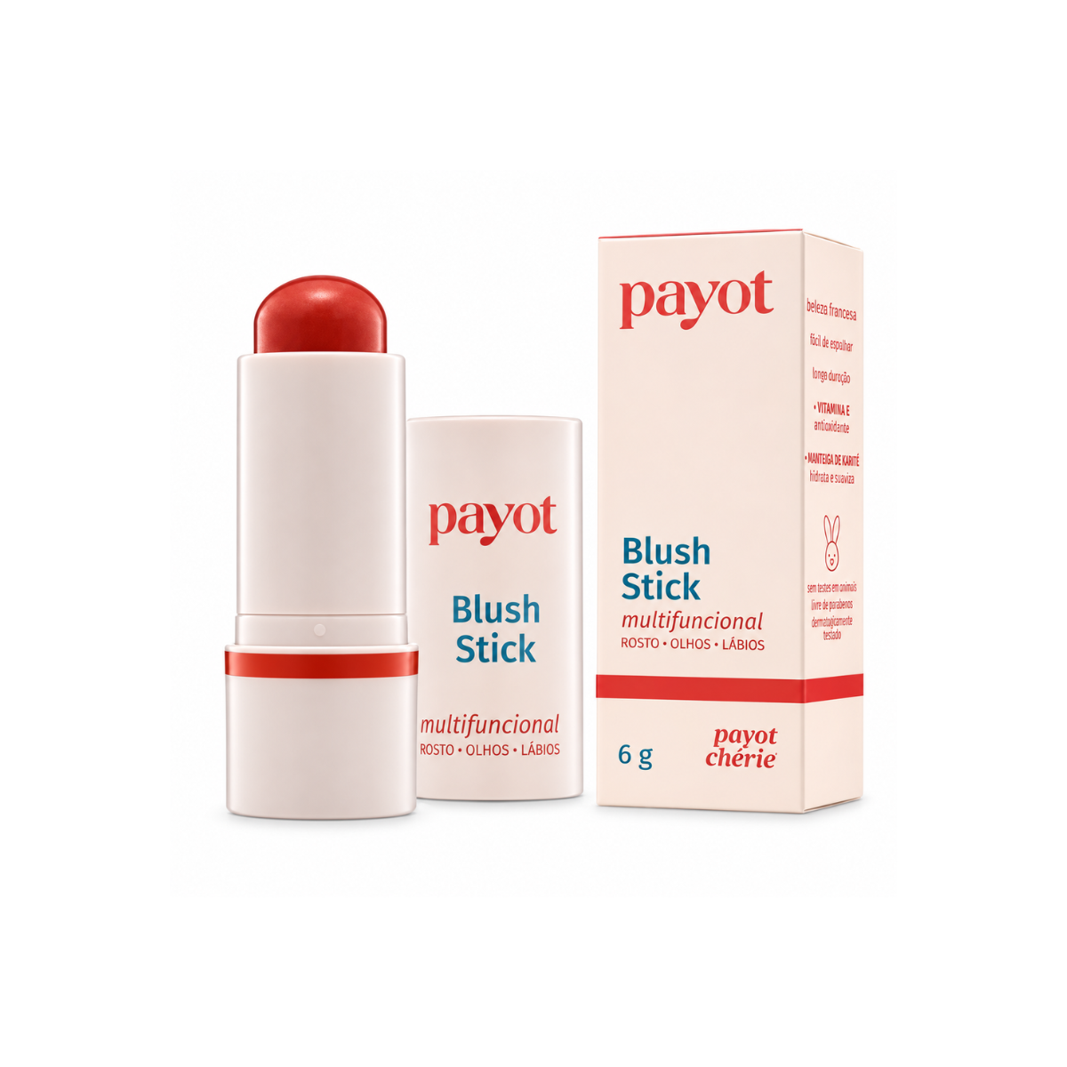 BLUSH STICK MULTIFUNCIONAL PESSEGO EM CALDA 30 PAYOT 6G