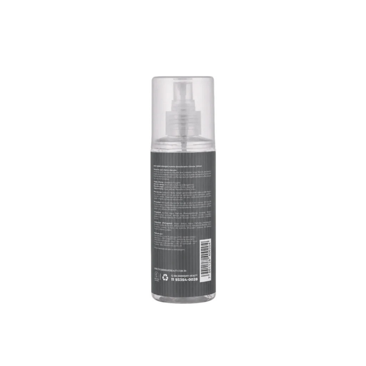 BODY SPLASH MIDNIGHT HOMME BARBOURS 200ML