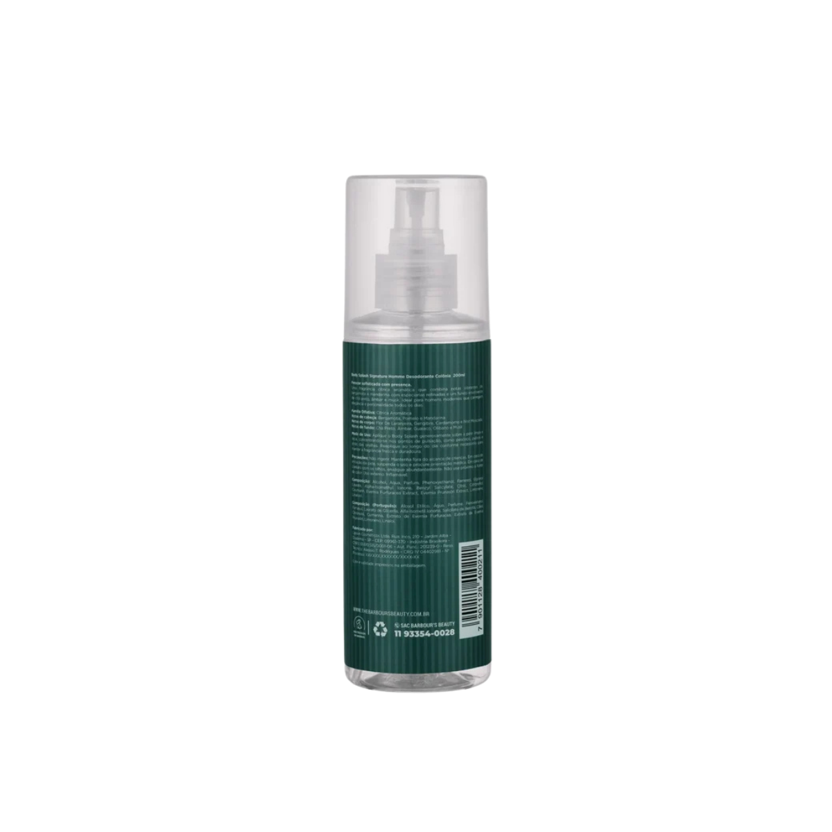 BODY SPLASH SIGNATURE HOMME BARBOURS 200ML