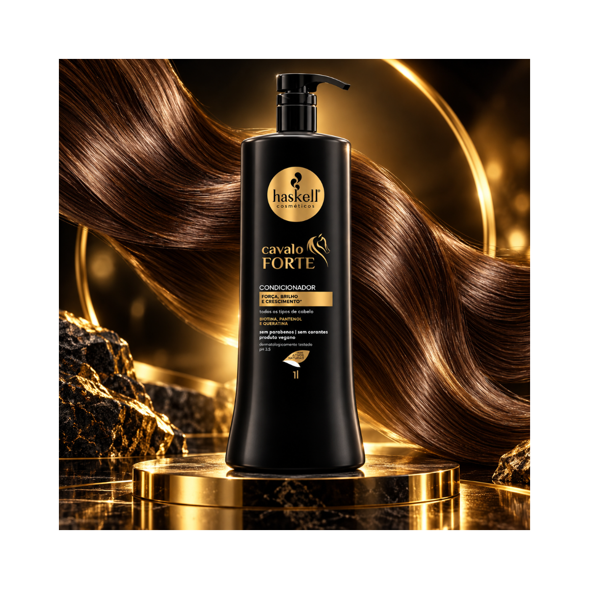 CONDICIONADOR CAVALO FORTE HASKELL 1L