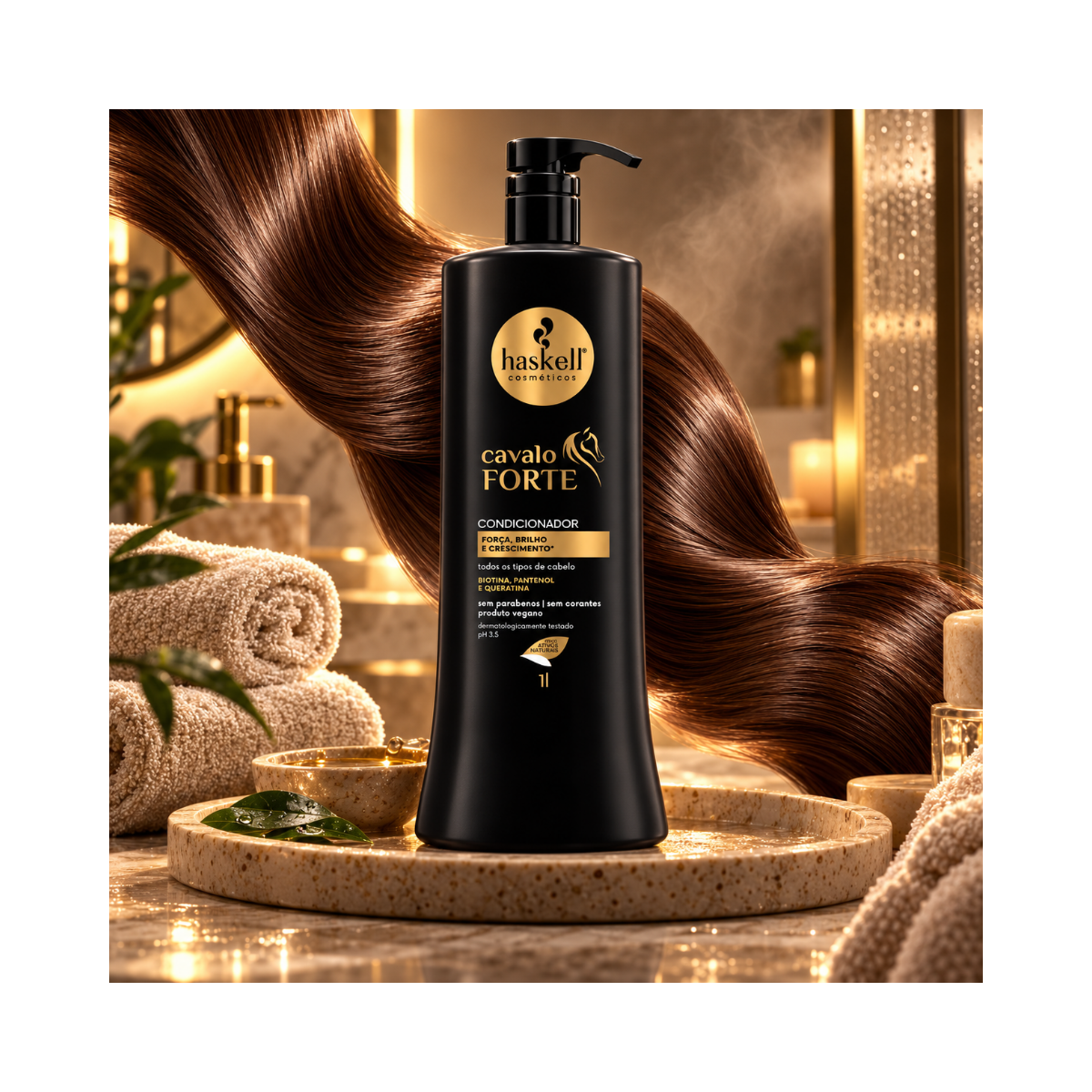 CONDICIONADOR CAVALO FORTE HASKELL 1L
