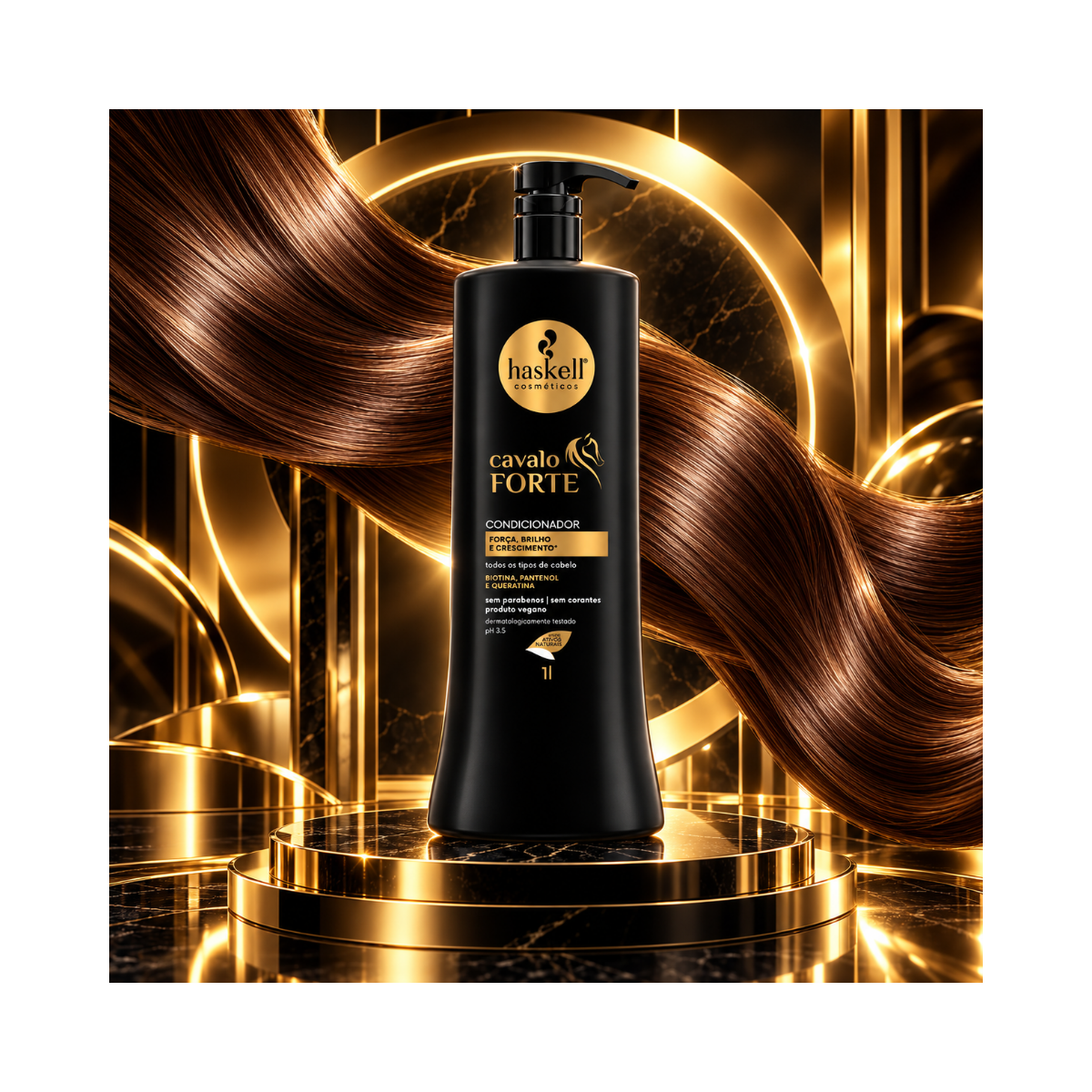 CONDICIONADOR CAVALO FORTE HASKELL 1L