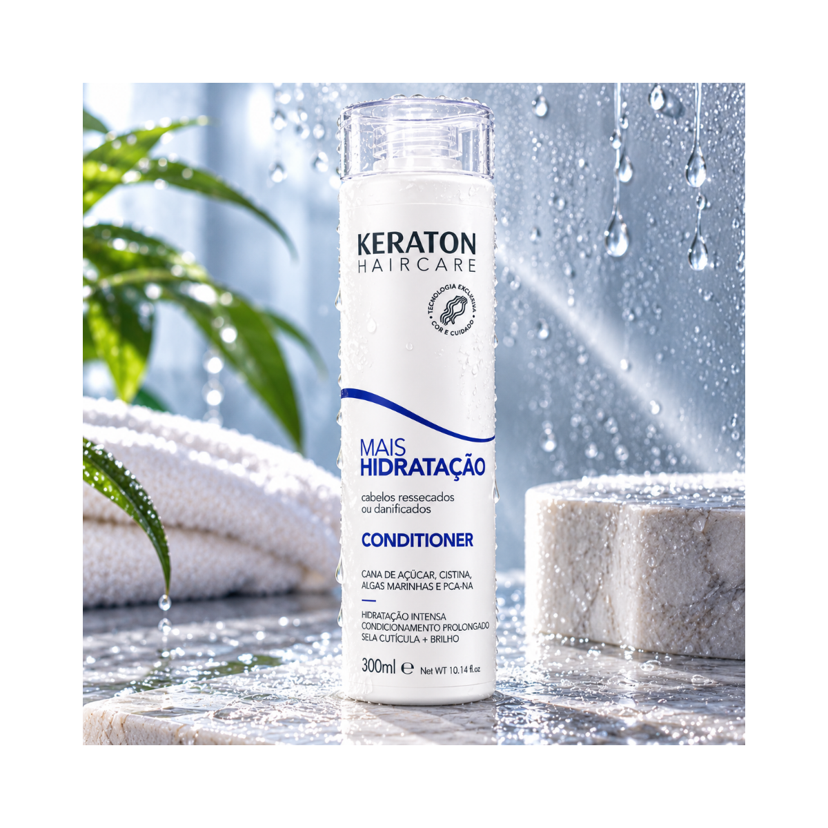 CONDICIONADOR KERATON MAIS NUTRIÇÃO KERT 300ML