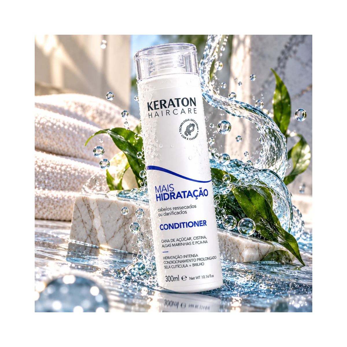 CONDICIONADOR KERATON MAIS NUTRIÇÃO KERT 300ML