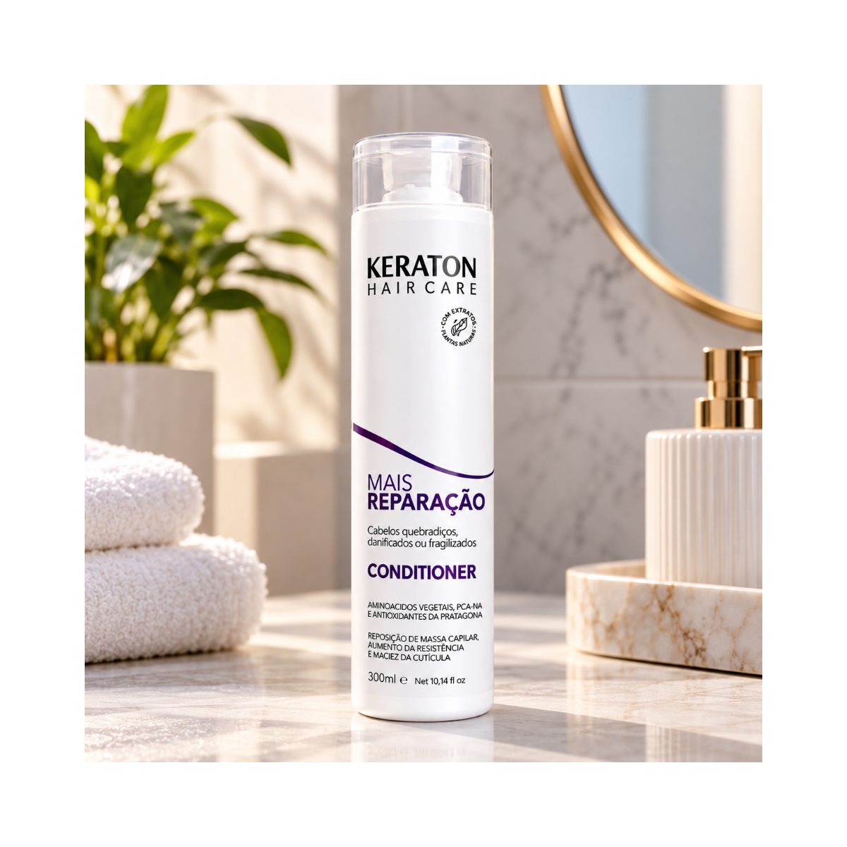 CONDICIONADOR KERATON MAIS REPARAÇÃO KERT 300ML