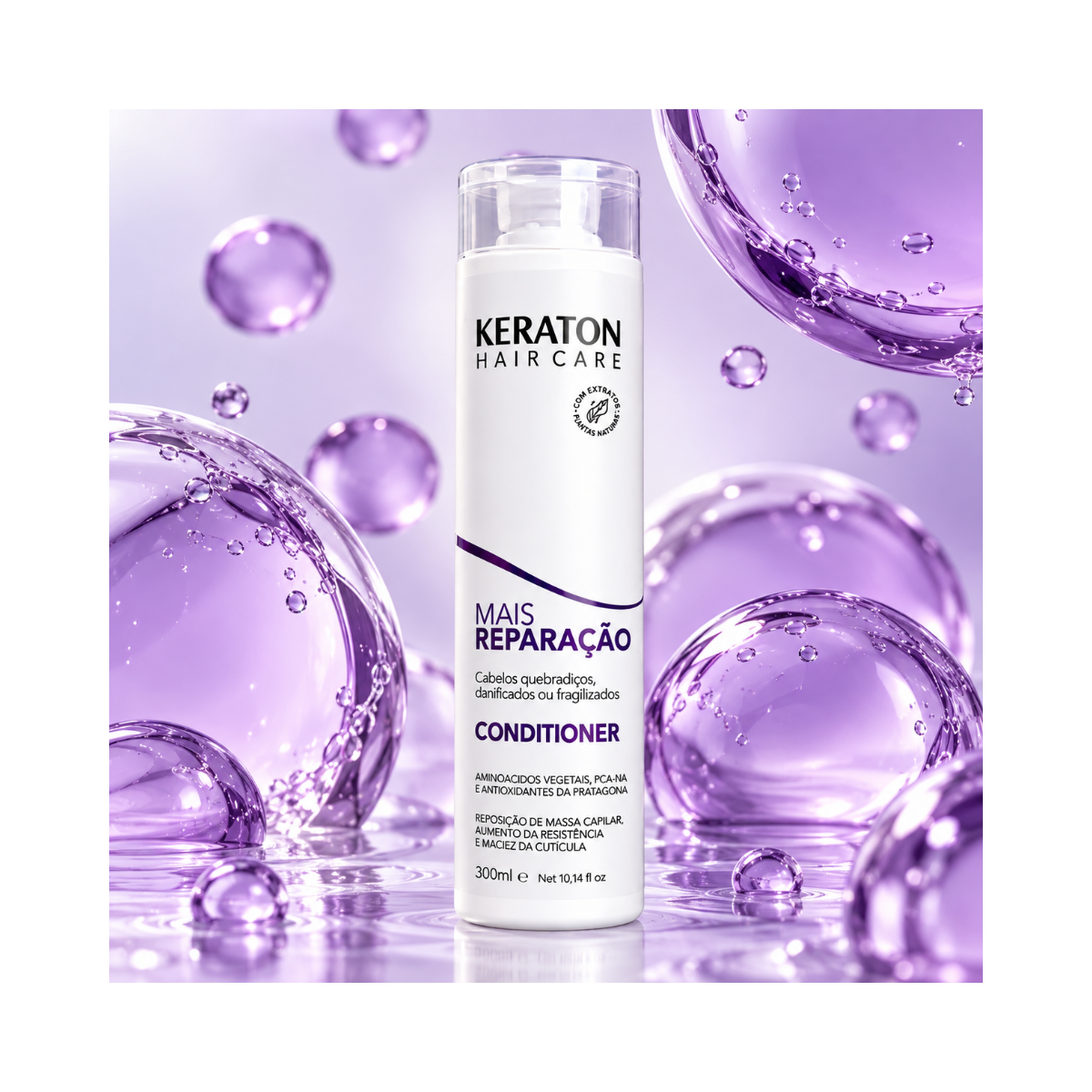 CONDICIONADOR KERATON MAIS REPARAÇÃO KERT 300ML