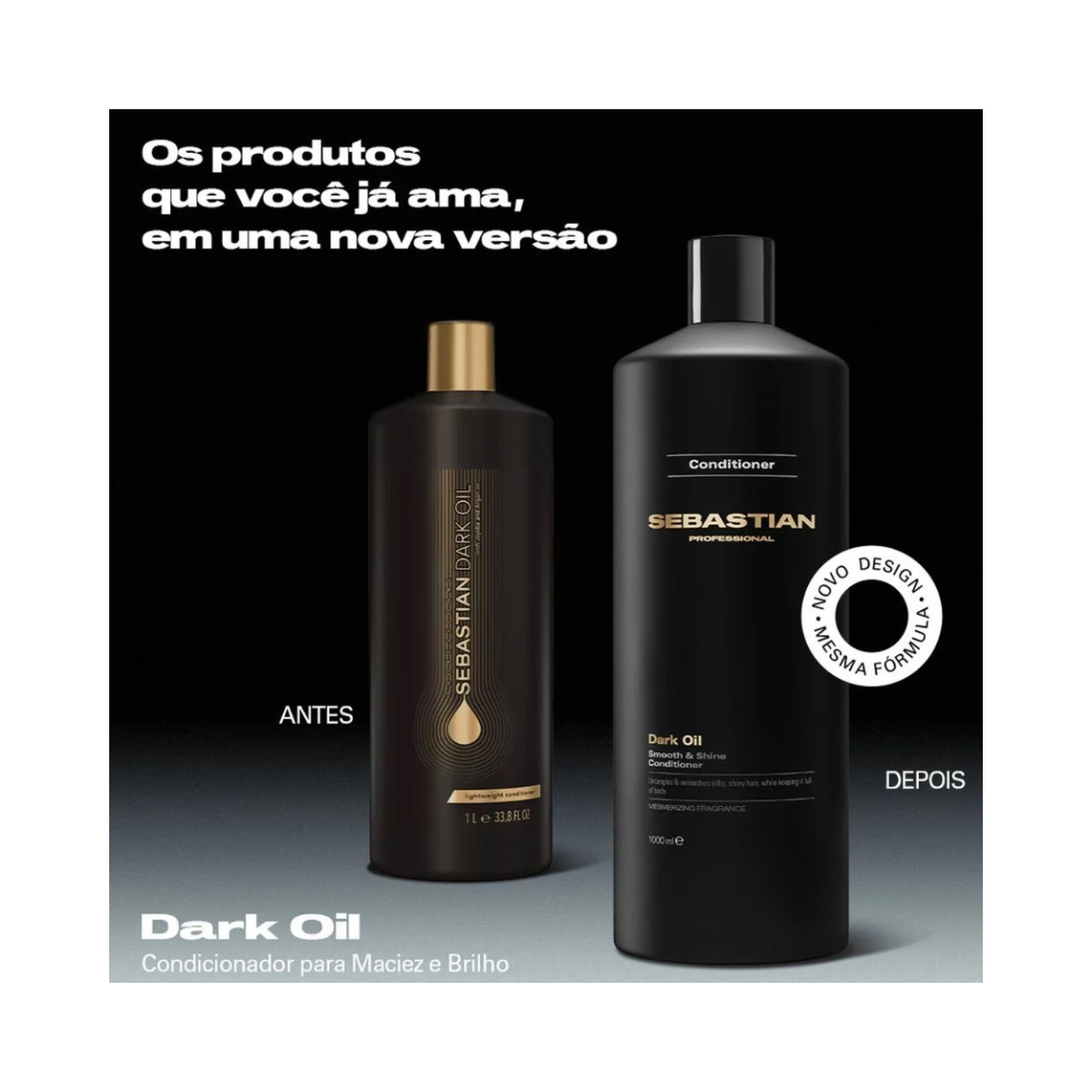 CONDICIONADOR WELLA SEBASTIAN DARK OIL 1000ML