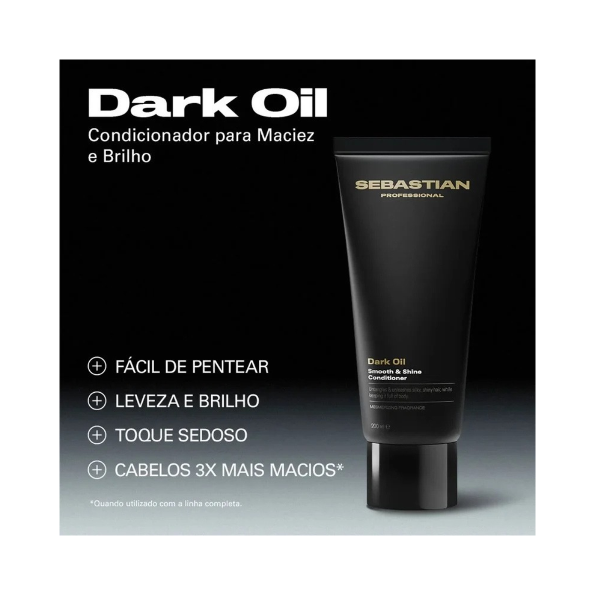 CONDICIONADOR WELLA SEBASTIAN DARK OIL 200ML