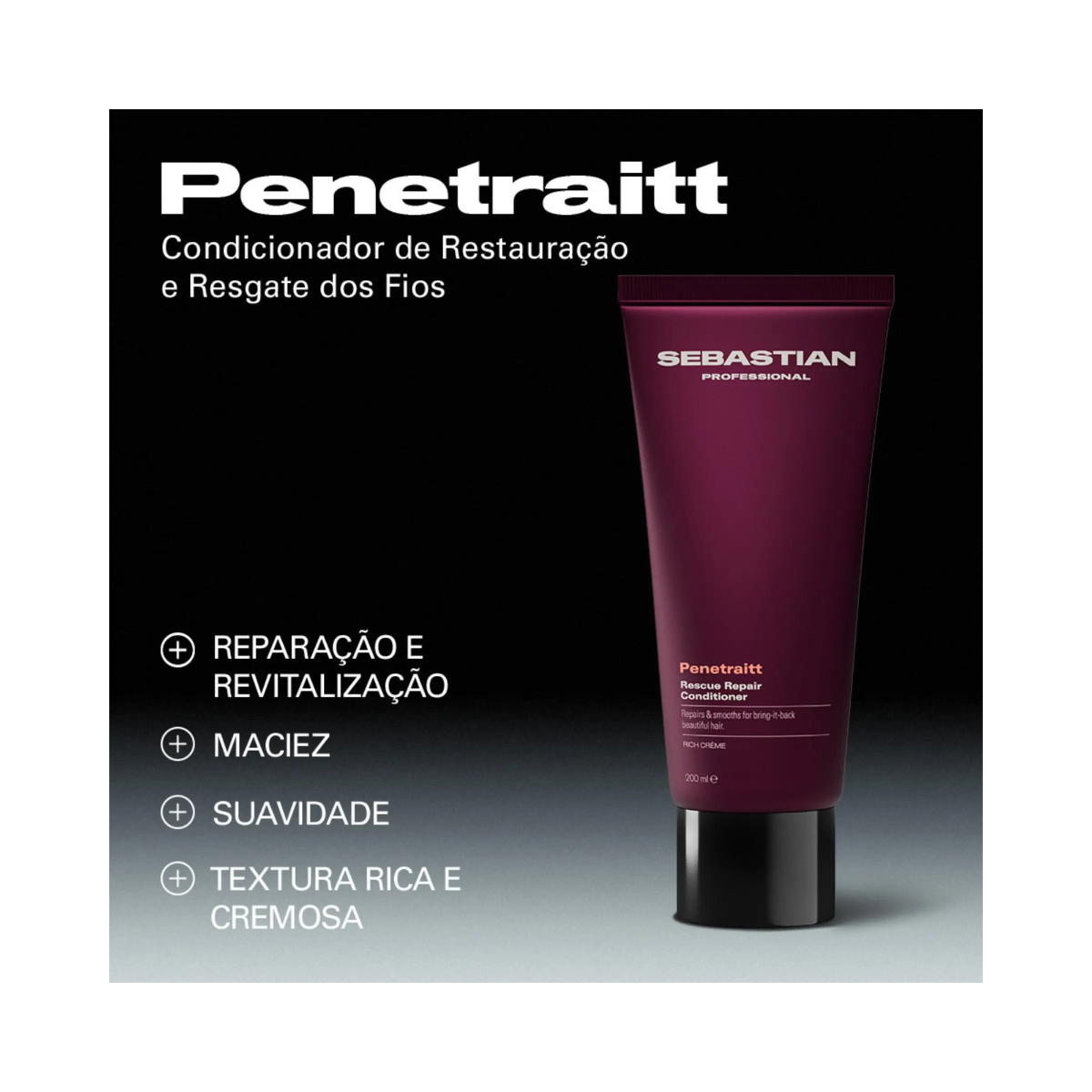 CONDICIONADOR WELLA SEBASTIAN PENETRAIT 200ML