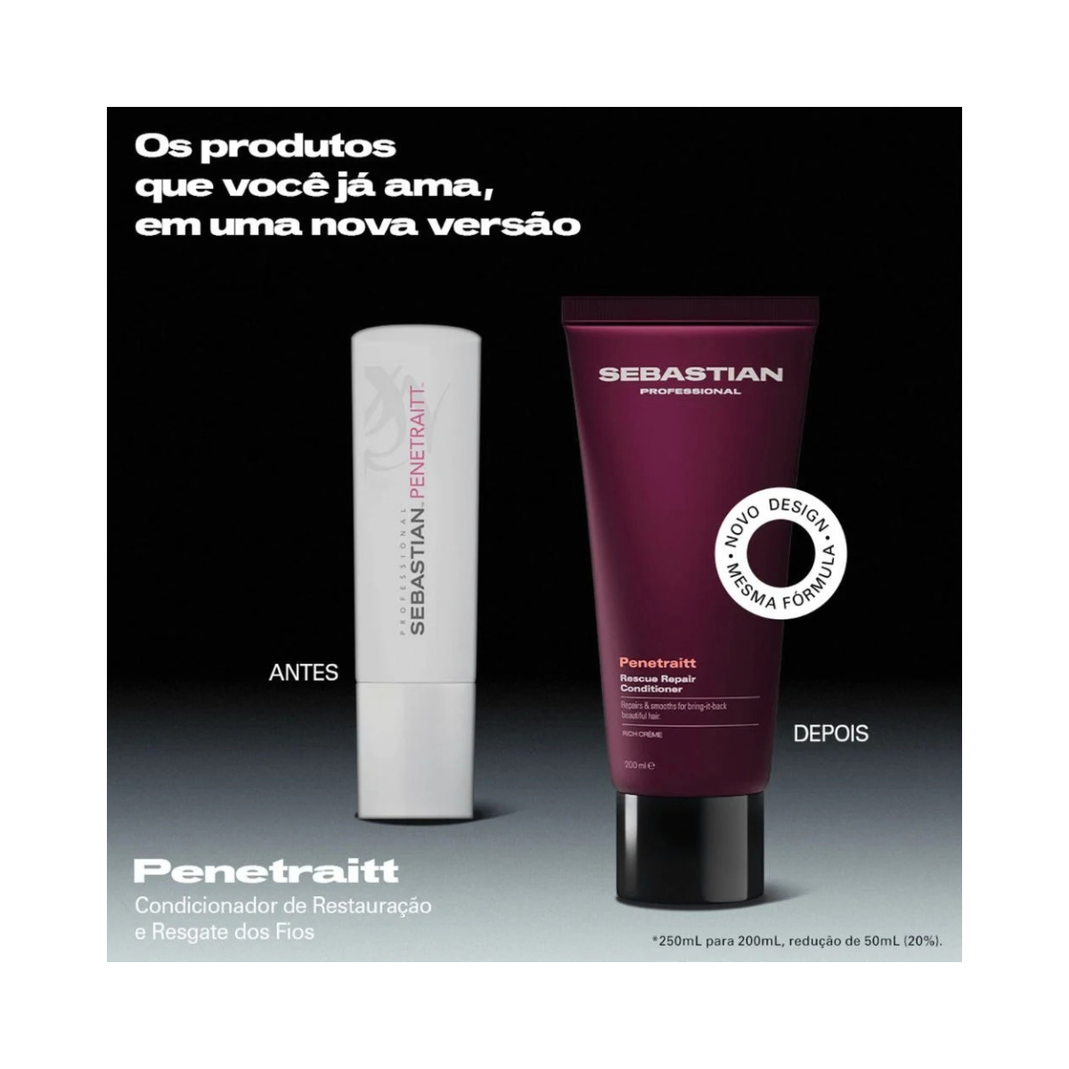 CONDICIONADOR WELLA SEBASTIAN PENETRAIT 200ML