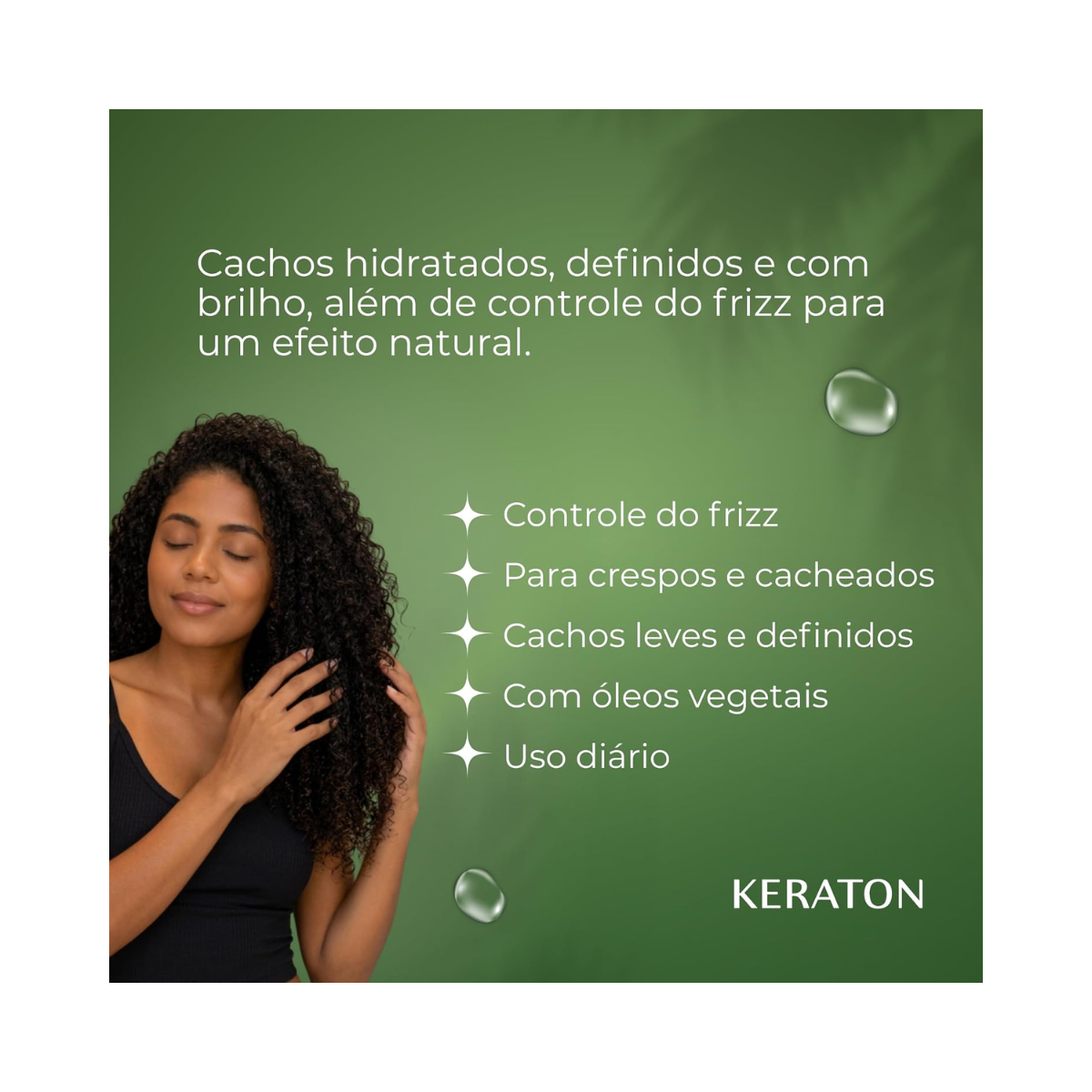 CREME DE PENTEAR KERATON MUITO+ CACHOS KERT 500ML