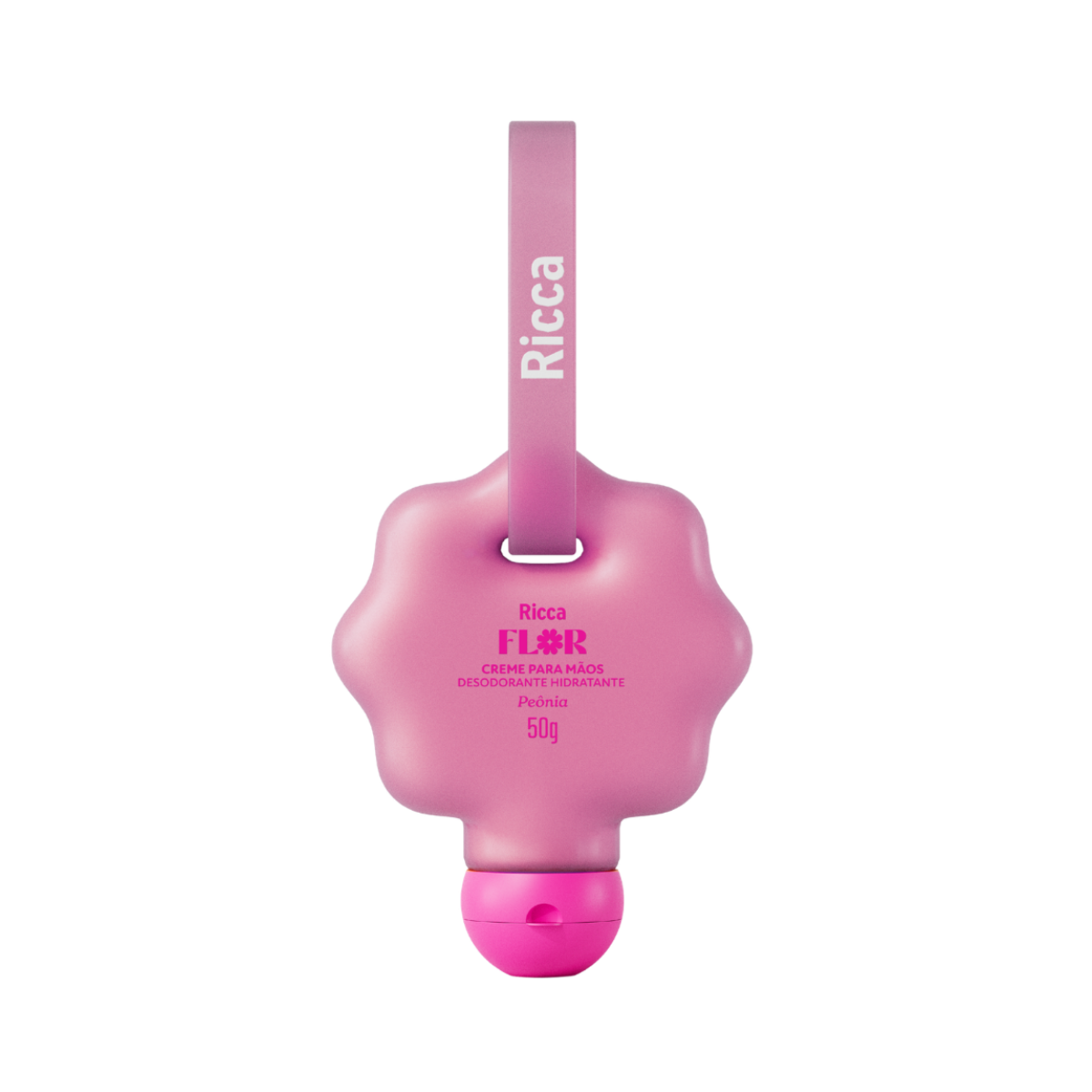 CREME PARA MÃOS DEO HIDRATANTE RICCA FLOR PEÔNIA 50ML