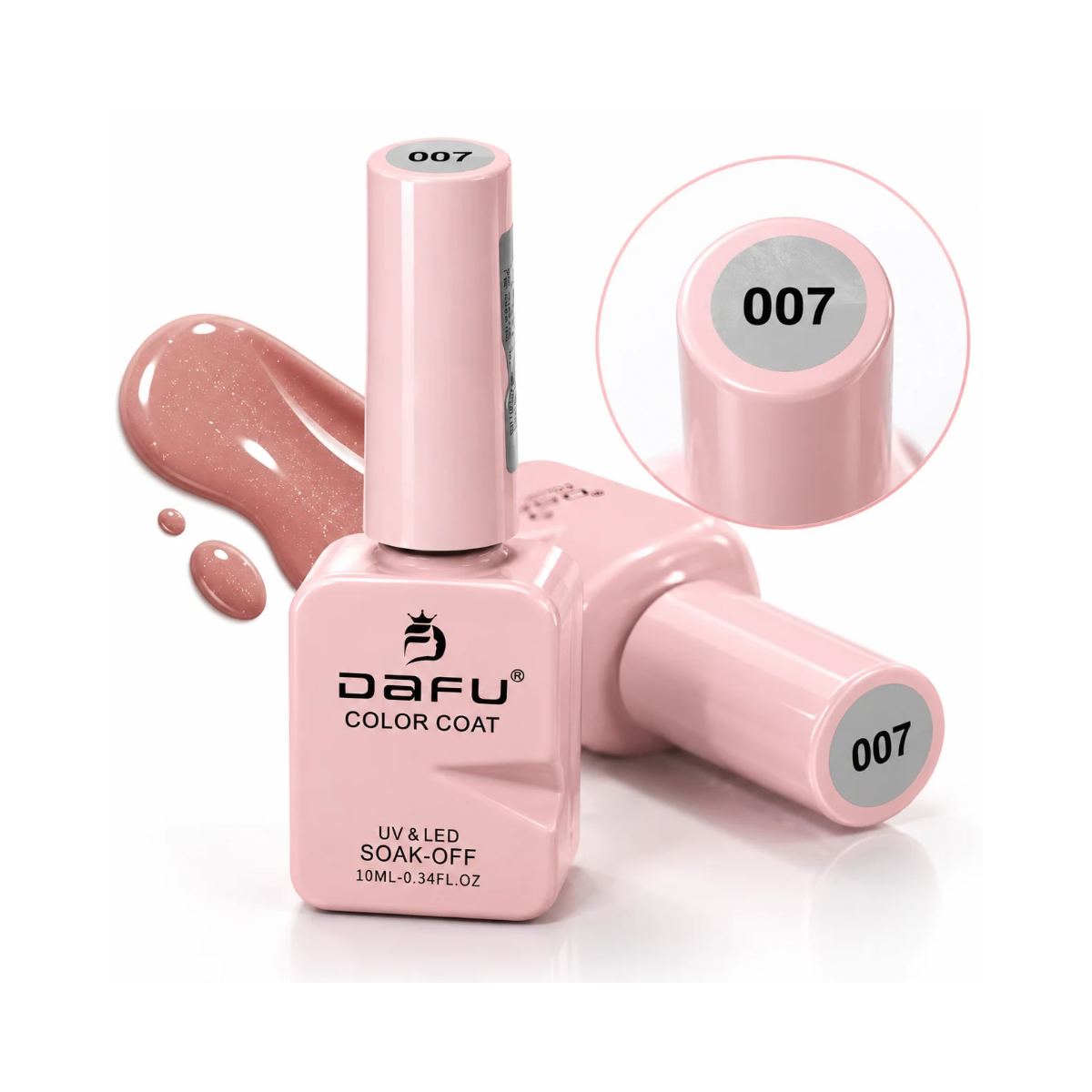 ESMALTE COLOR COAT M007 DAFU 10ML DF-EM98