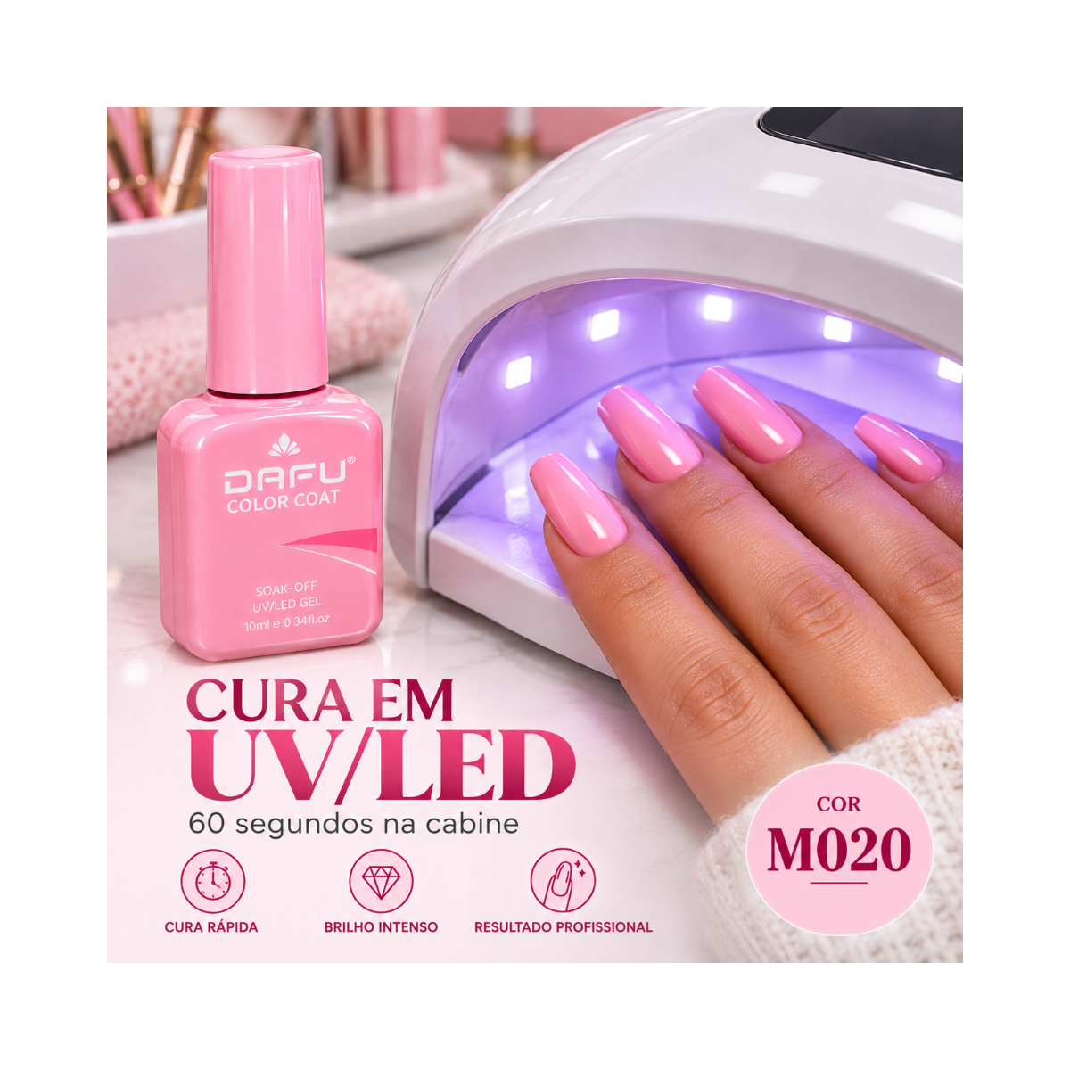 ESMALTE COLOR COAT M020 DAFU 10ML DF-EM98