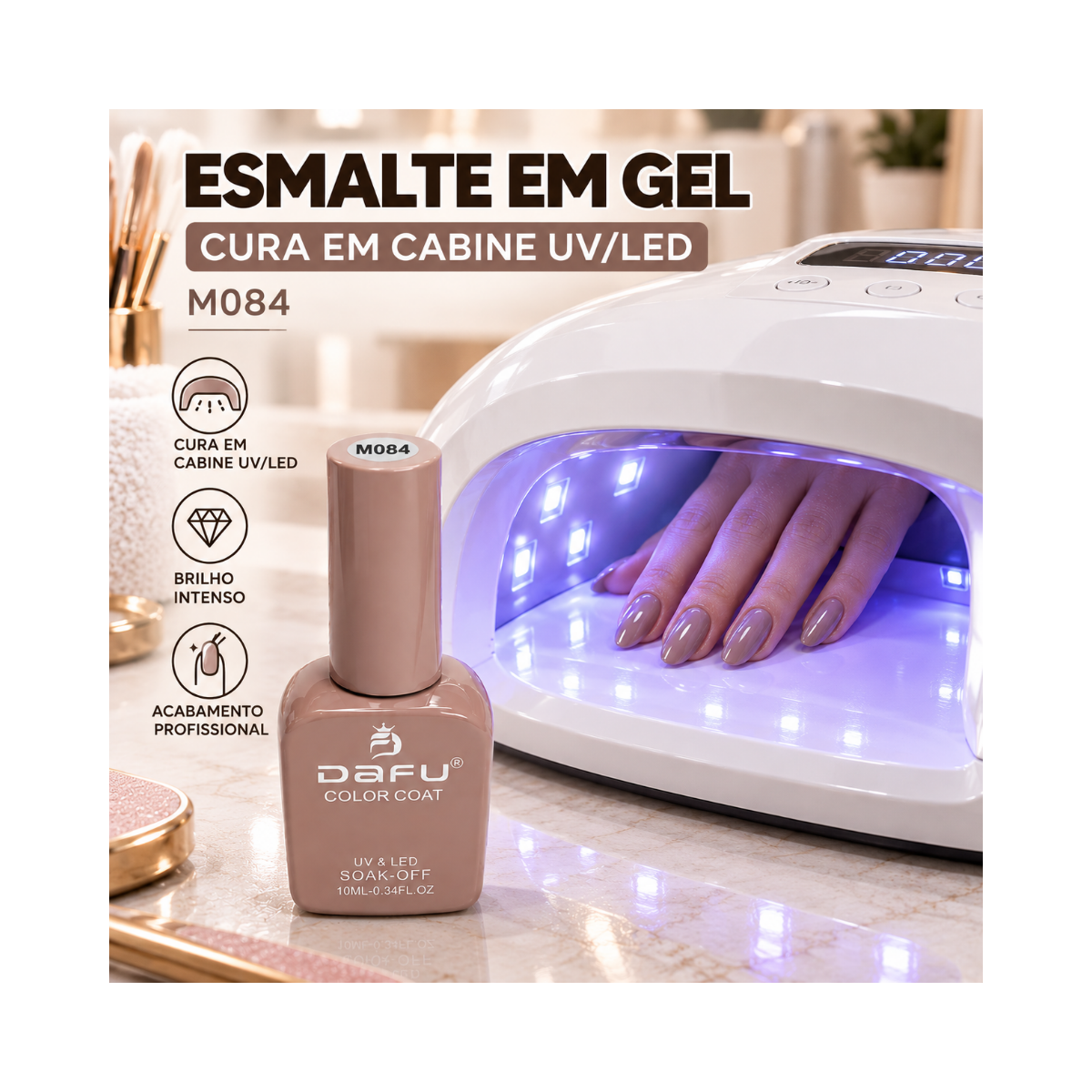 ESMALTE COLOR COAT M084 DAFU 10ML DF-EM98