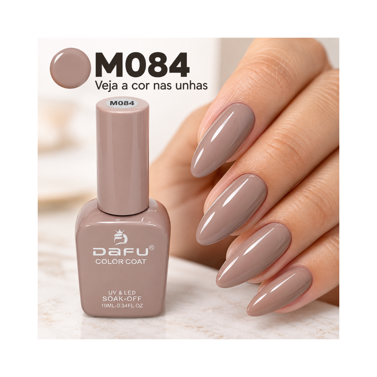 ESMALTE COLOR COAT M084 DAFU 10ML DF-EM98