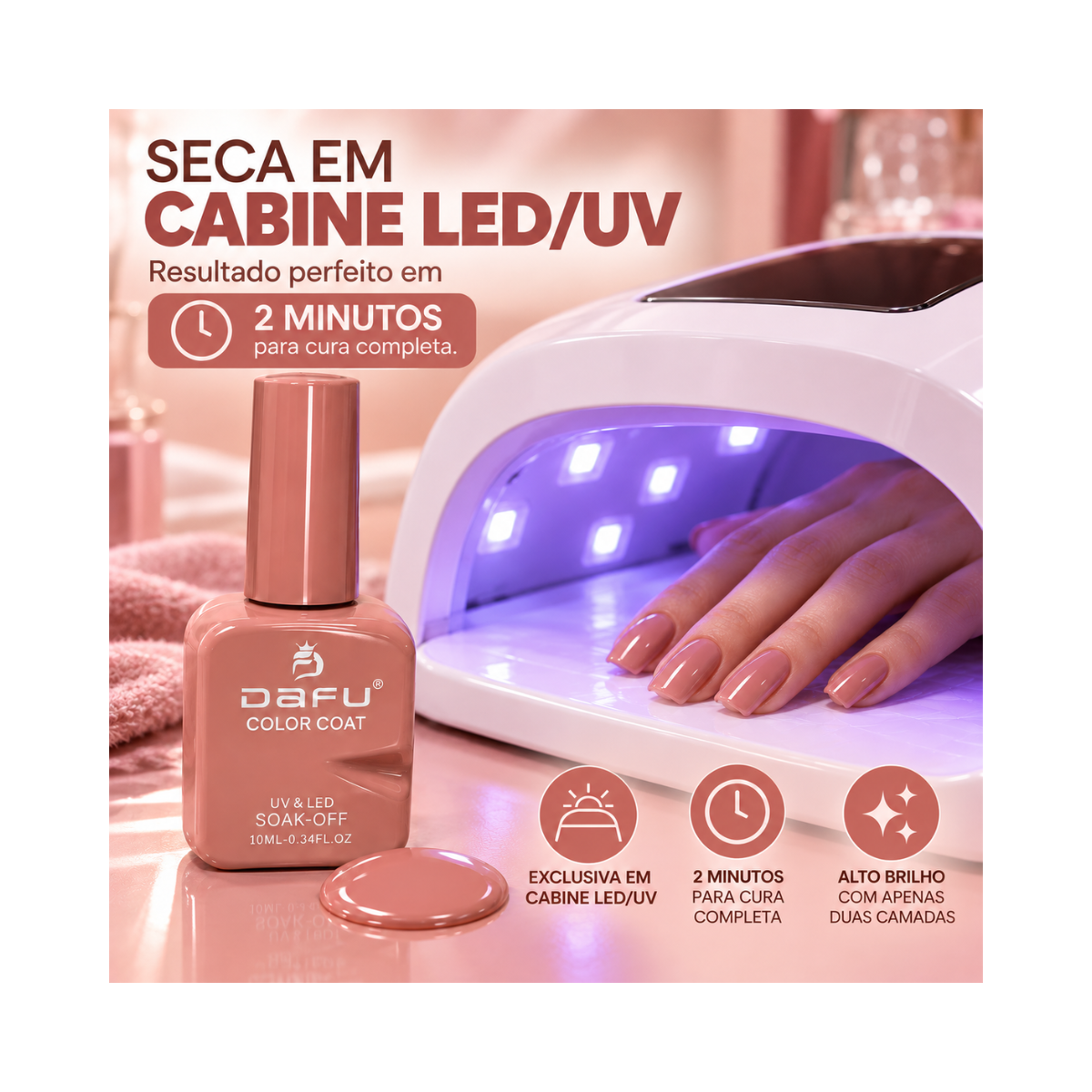 ESMALTE COLOR COAT M085 DAFU 10ML DF-EM98