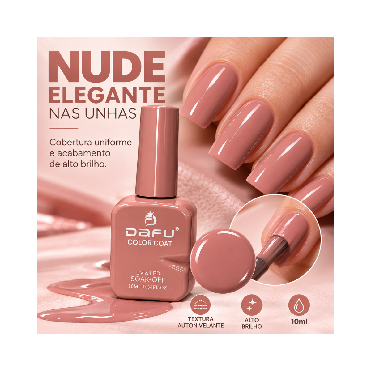ESMALTE COLOR COAT M085 DAFU 10ML DF-EM98