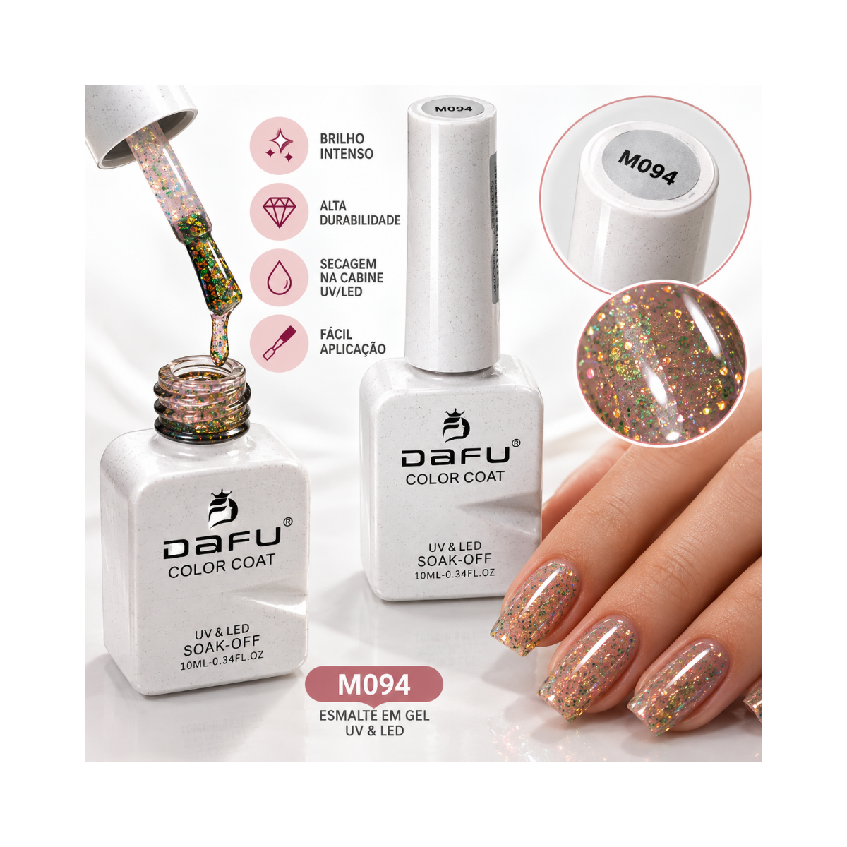 ESMALTE COLOR COAT M094 DAFU 10ML DF-EM98