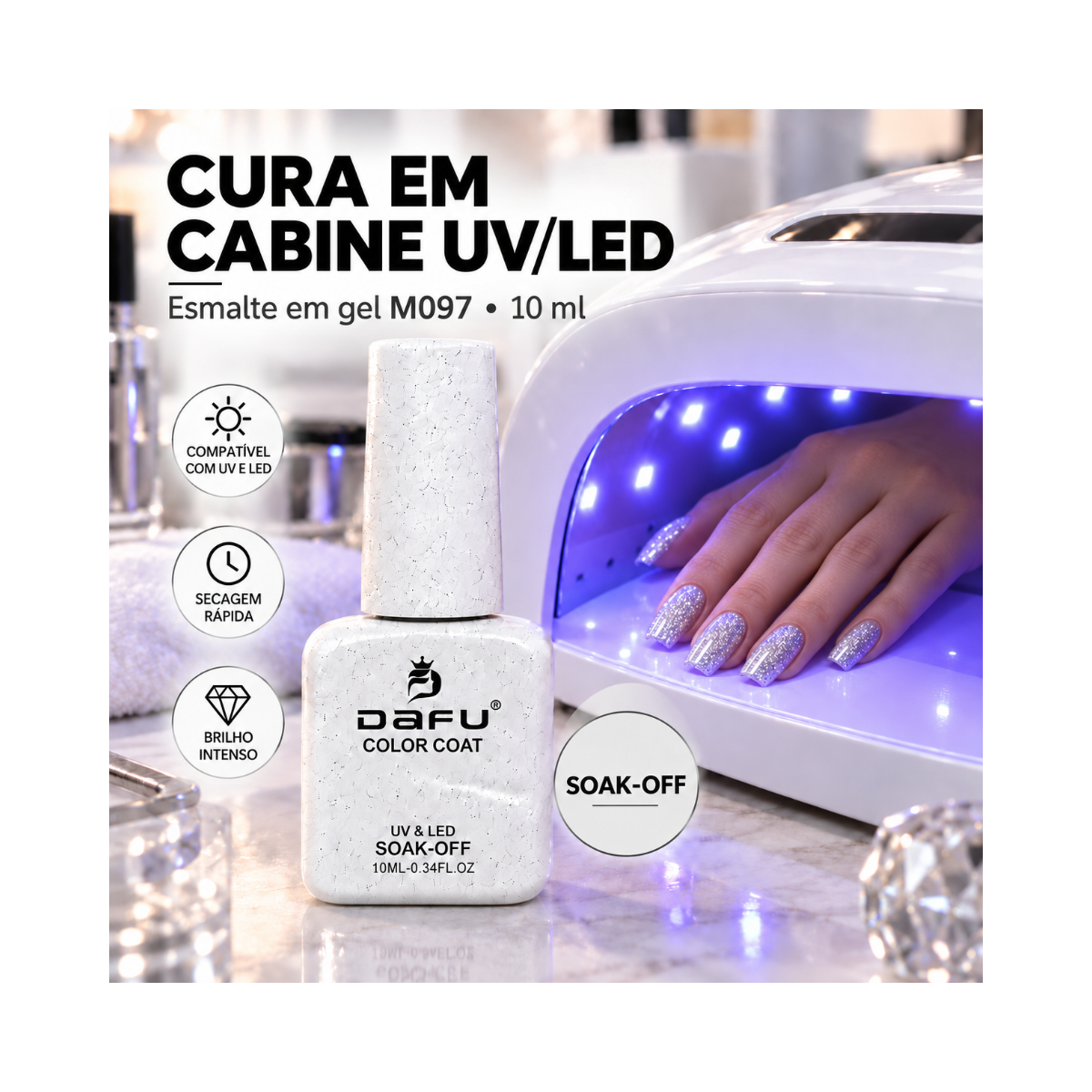 ESMALTE COLOR COAT M097 DAFU 10ML DF-EM98