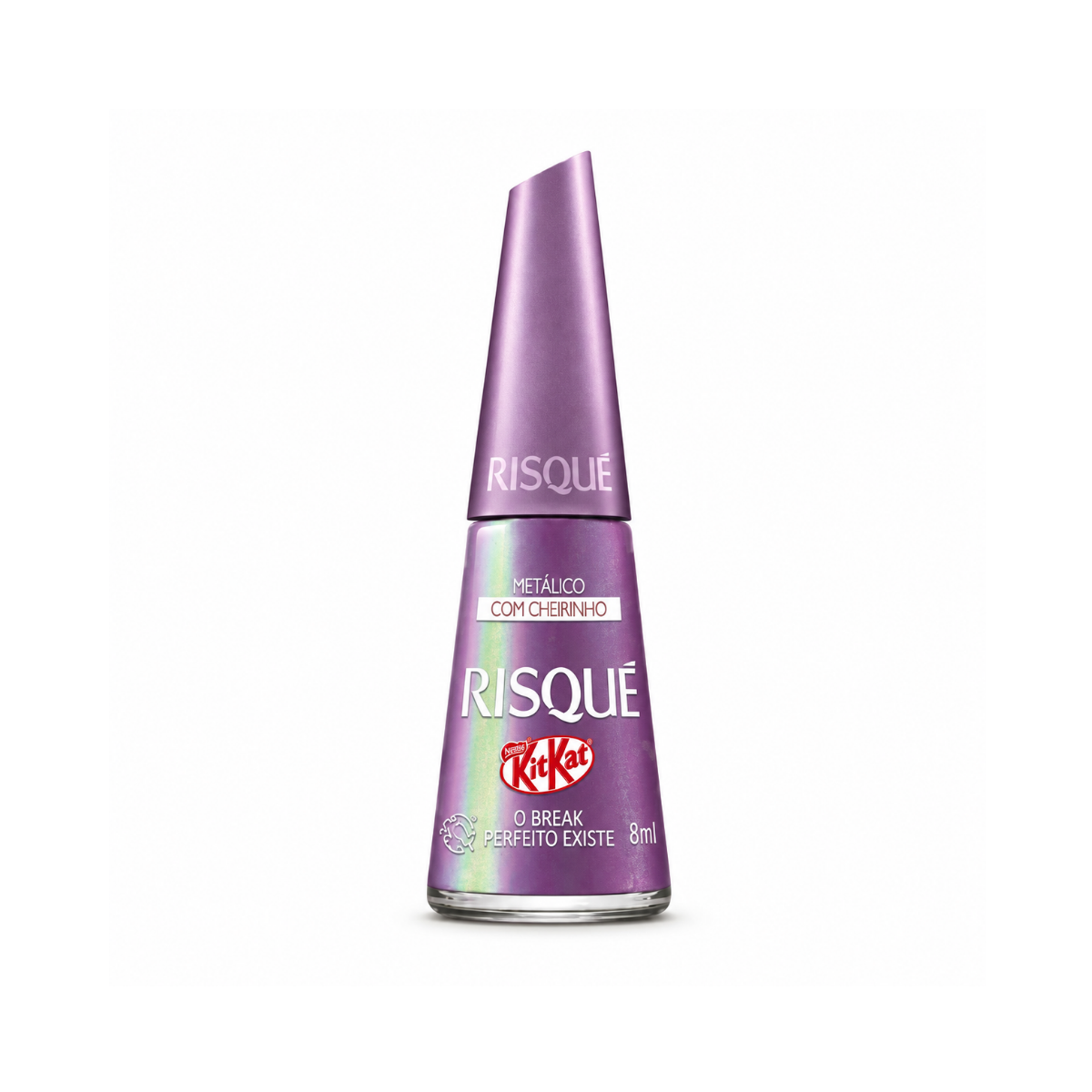 ESMALTE METÁLICO KIT KAT O BREAK PERFEITO EXISTE RISQUE 8ML