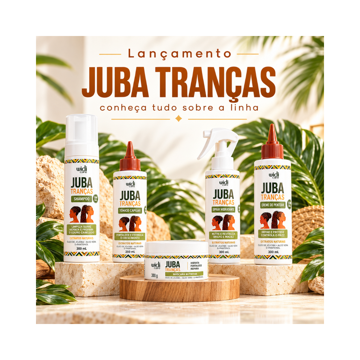 GEL MODELADOR JUBA TRANÇA WIDI CARE 75G
