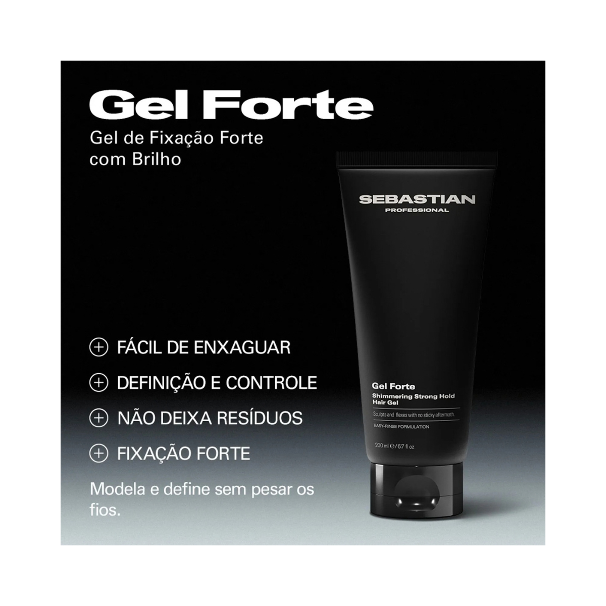 GEL SEBASTIAN PROFESSIONAL FORTE 200ML