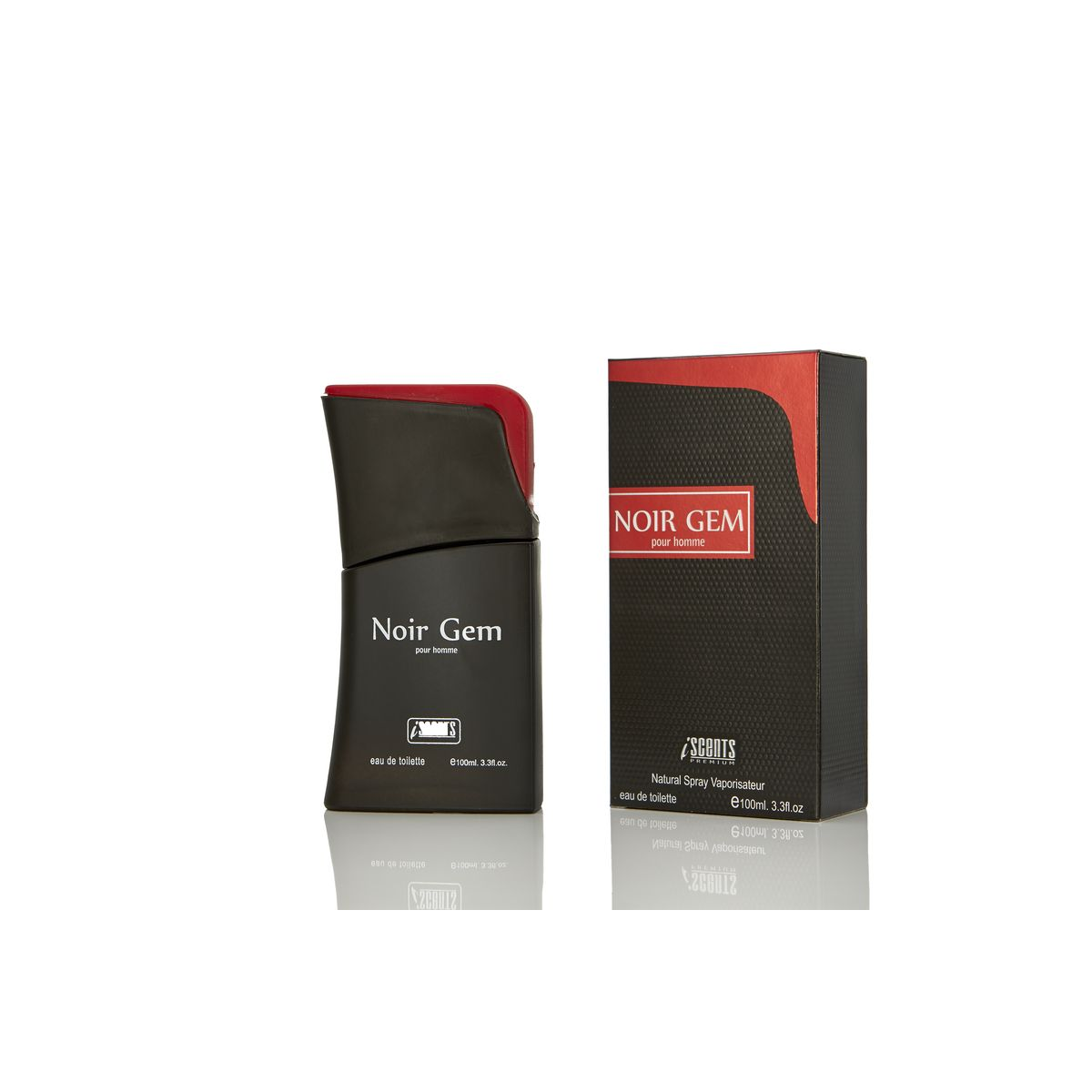 KIT 2 EDT MASCULINO NOIR GEM 100ML