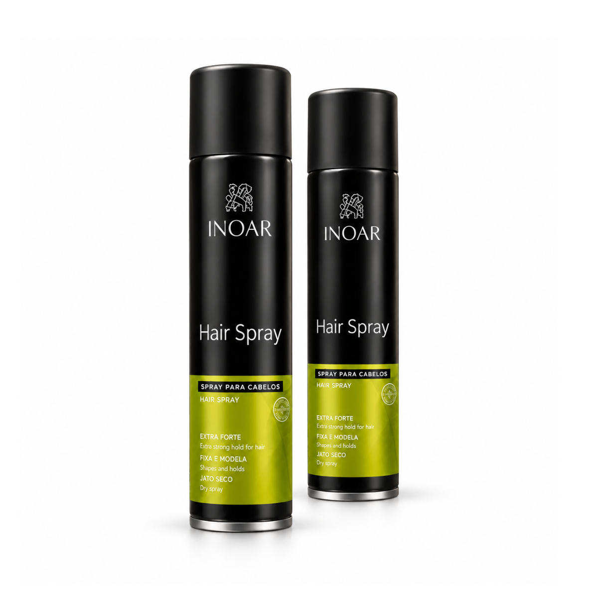 KIT 2 HAIR SPRAY INOAR EXTRA FORTE 400ML