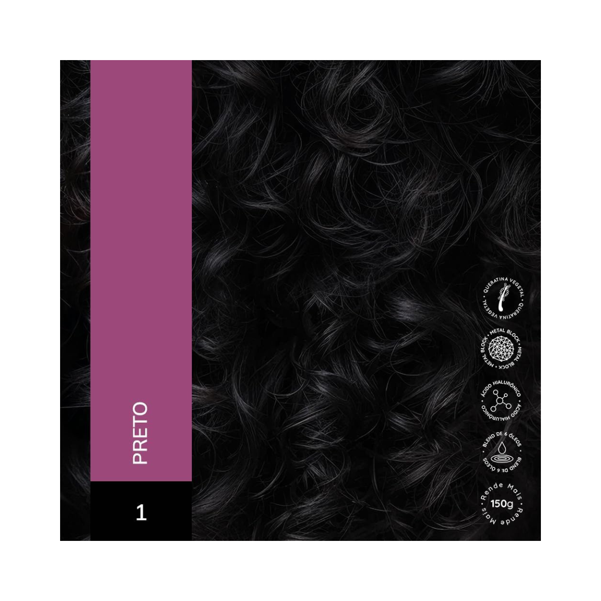 KIT ALTA MODA 2 COLORAÇÕES 1.0 PRETO JABUTICABA + ÓLEO DE ARGAN MARROCOS