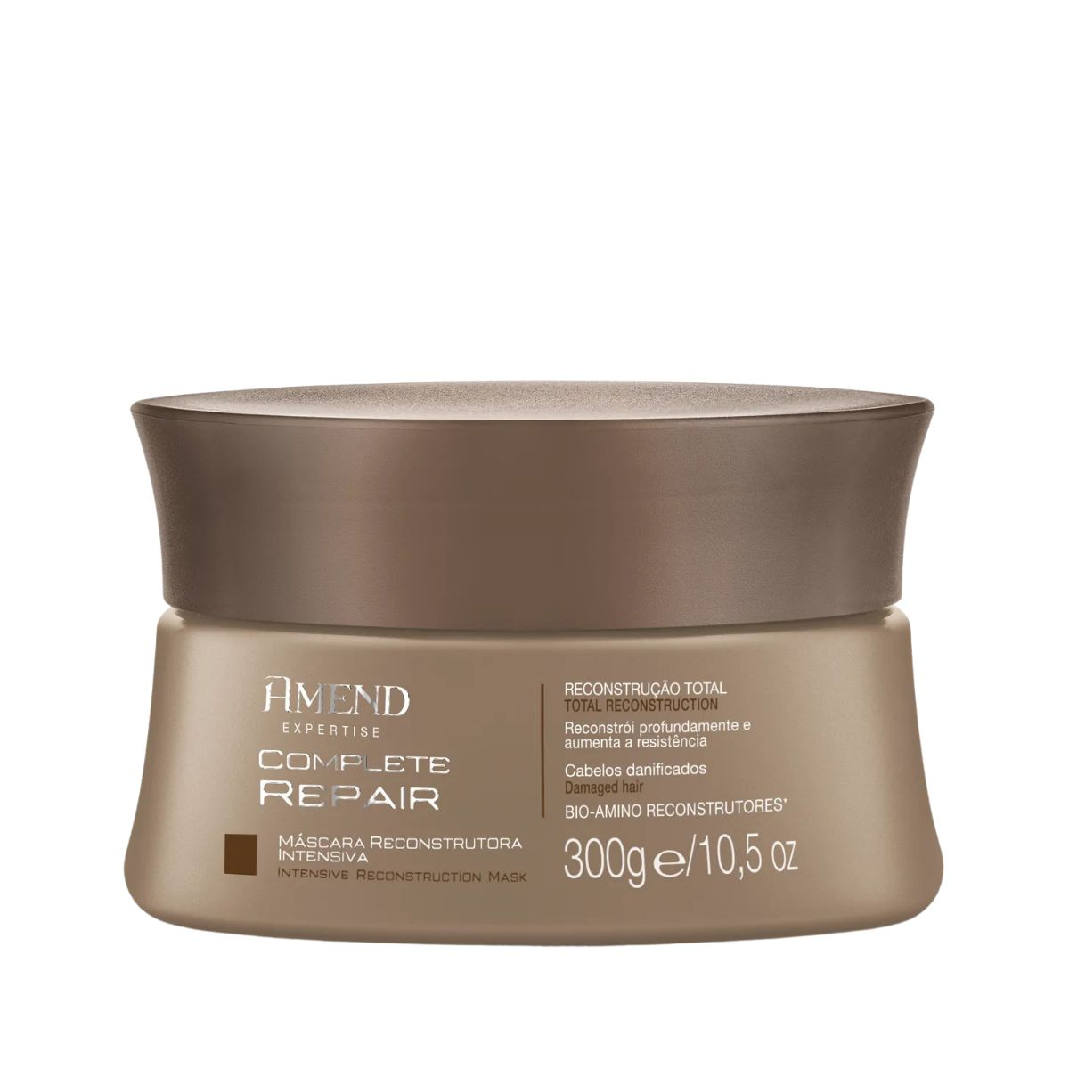KIT AMEND MASC COMPLETE REPAIR 300G + REPARADOR GOLD BLACK 30ML