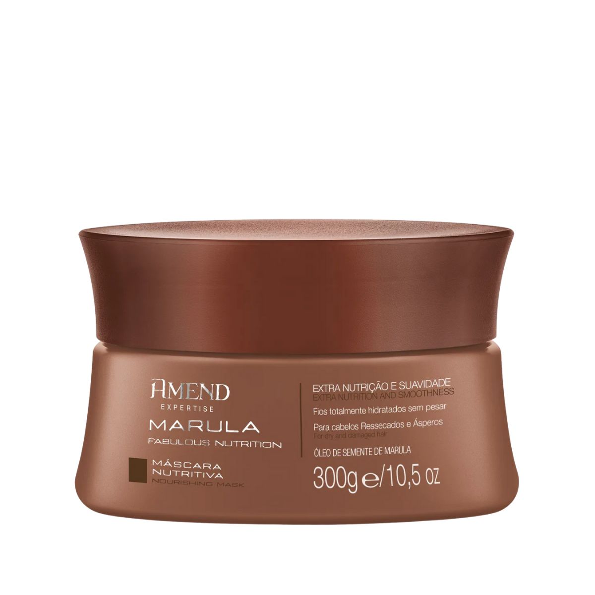 KIT AMEND MASC MARULA 300GR + GOLD BLACK REPARADOR DE PONTAS 30ML