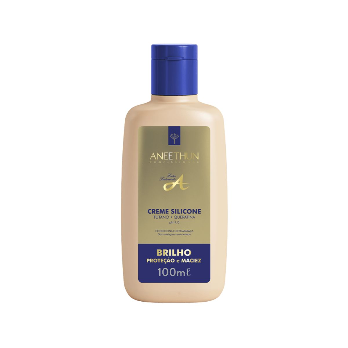 KIT ANEETHUN CREME DE SILICONE LINHA A 100ML + ÓLEO DE ARGAN BELLA FEME 7ML