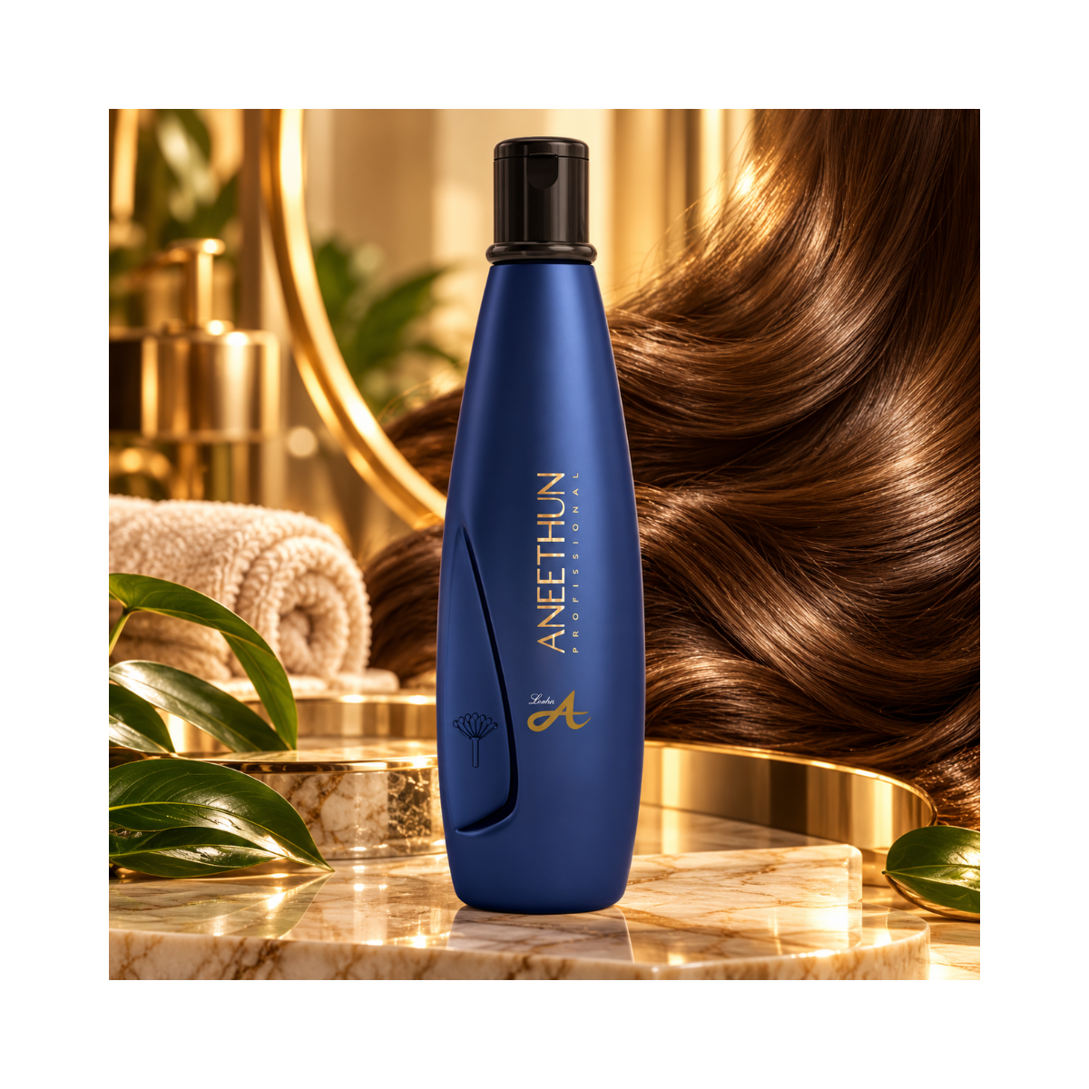 KIT ANEETHUN SHAMPOO LINHA A 300ML + ÓLEO DE ARGAN BELLA FEMME 7ML
