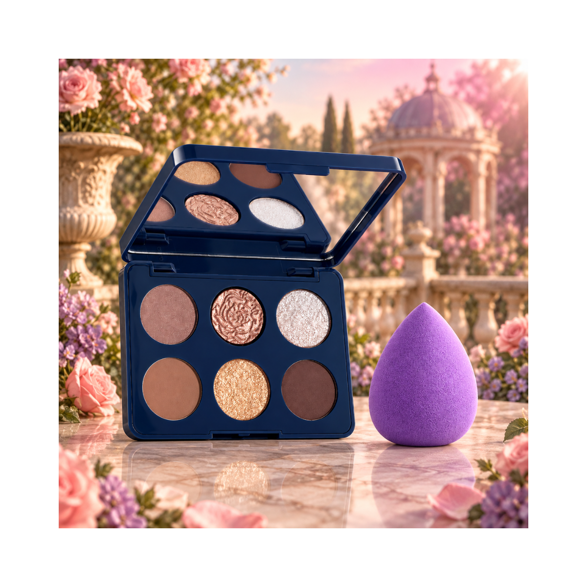 KIT BRUNA TAVARES BRIDGERTON PALETA DE SOMBRAS + ESPONJA