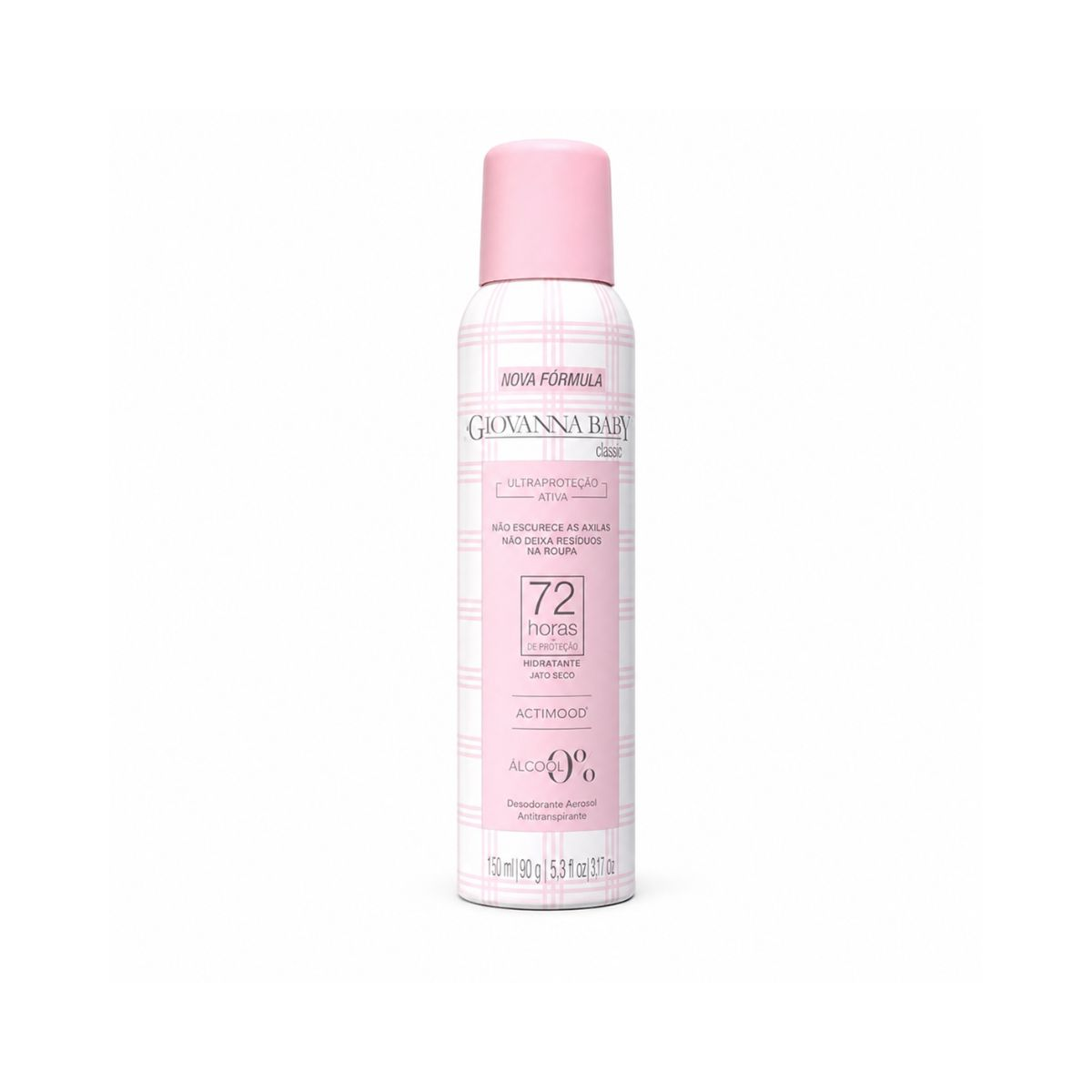 KIT GIOVANNA BABY COM 3 DESODORANTES CLASSIC 72HS 150ML