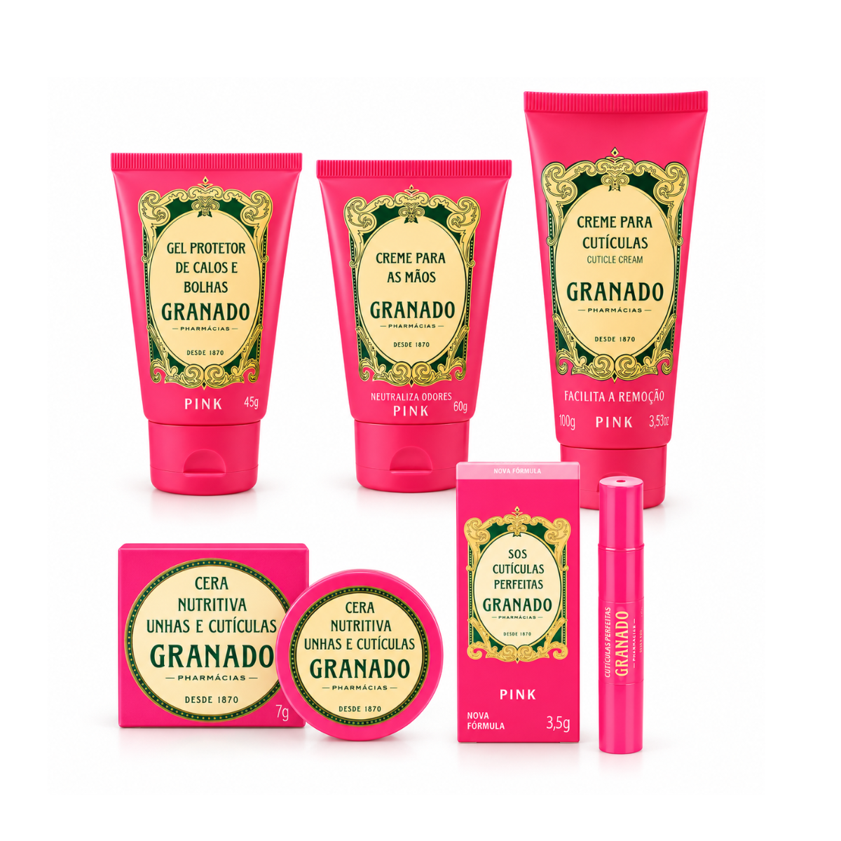 KIT GRANADO 5 PRODUTOS LINHA PINK