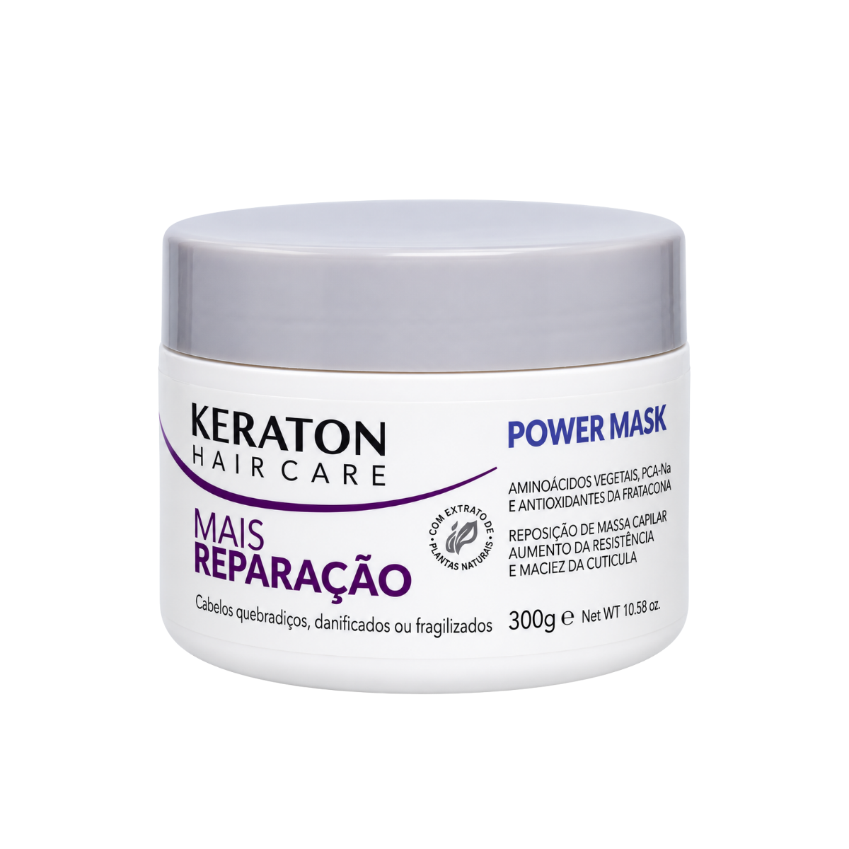 KIT KERATON MAIS REPARAÇÃO SHAMPOO 300ML + COND 300ML + MÁSCARA 300G