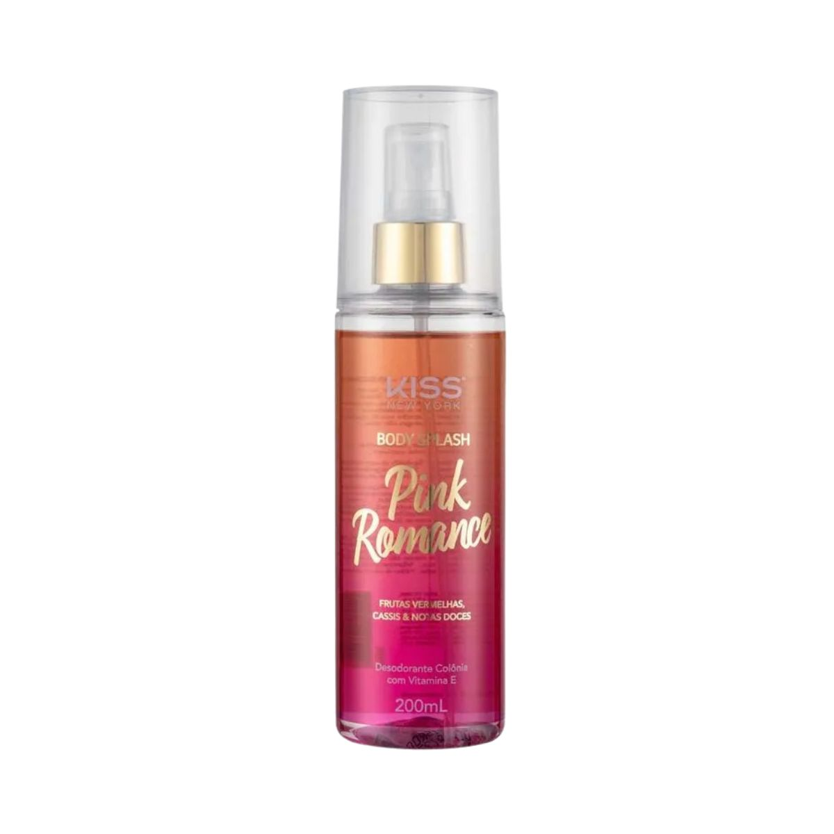 KIT KISS NEW YORK C/3 BODY SPLASH PINK ROMANCE 200ML