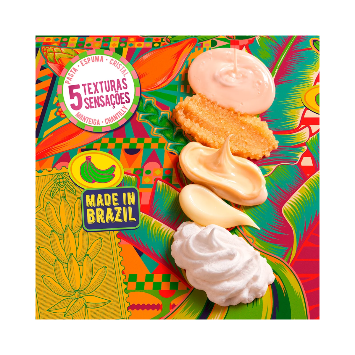 KIT LOLA BANANA TROPICANA SH 250ML + COND 250G + LEAVE-IN 160ML + MASC 230G