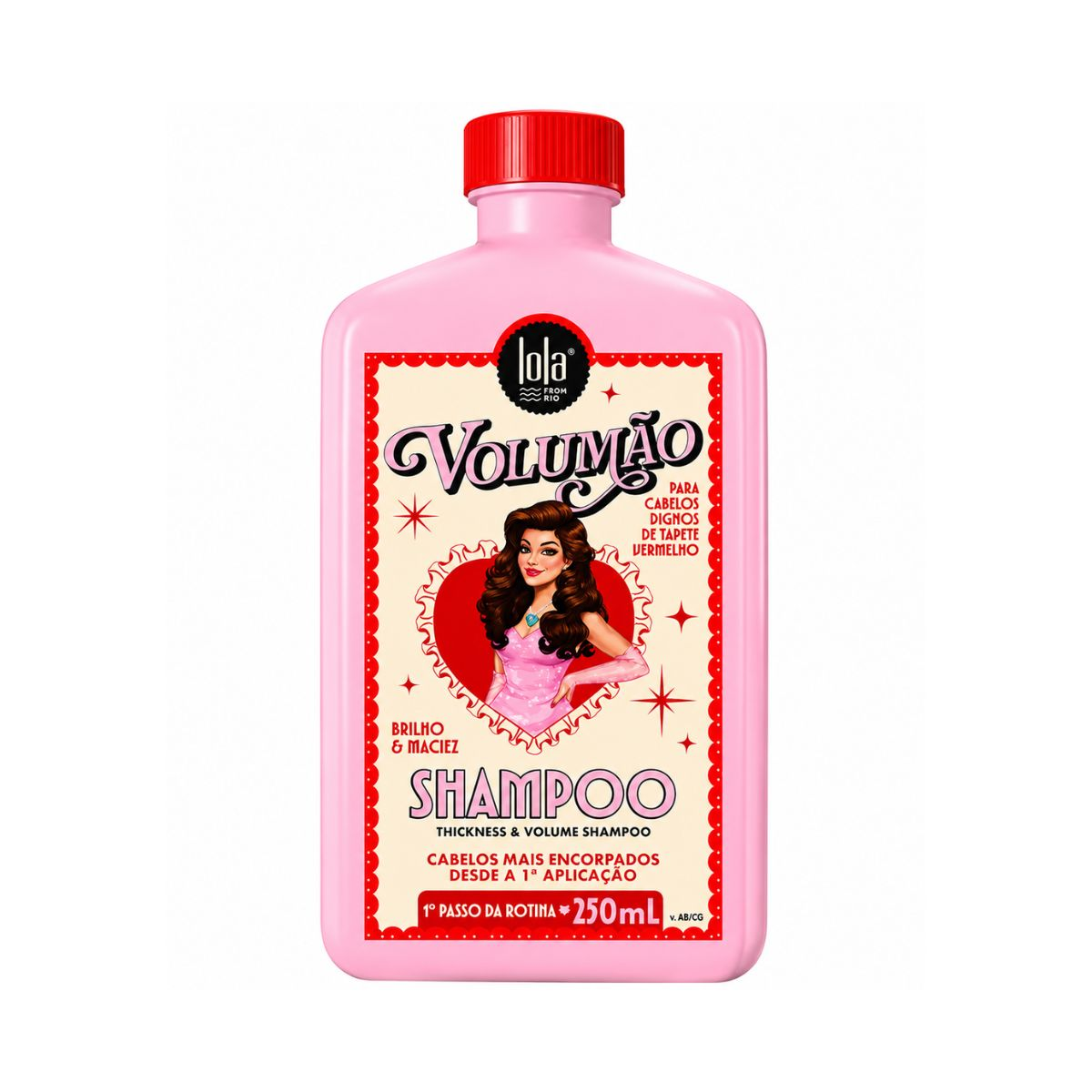 KIT LOLA VOLUMÃO SHAMPOO 250ML + MÁSCARA 450G + SPRAY 250ML