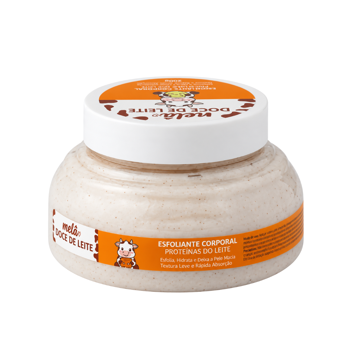 KIT NELÔ DOCE DE LEITE HIDRATANTE 200G + SABONETE 200ML + ESFOLIANTE 200G