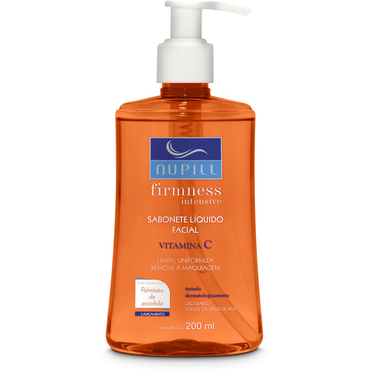 KIT NUPILL COM 3 SABONETES LÍQUIDOS VITAMINA C 3X200ML