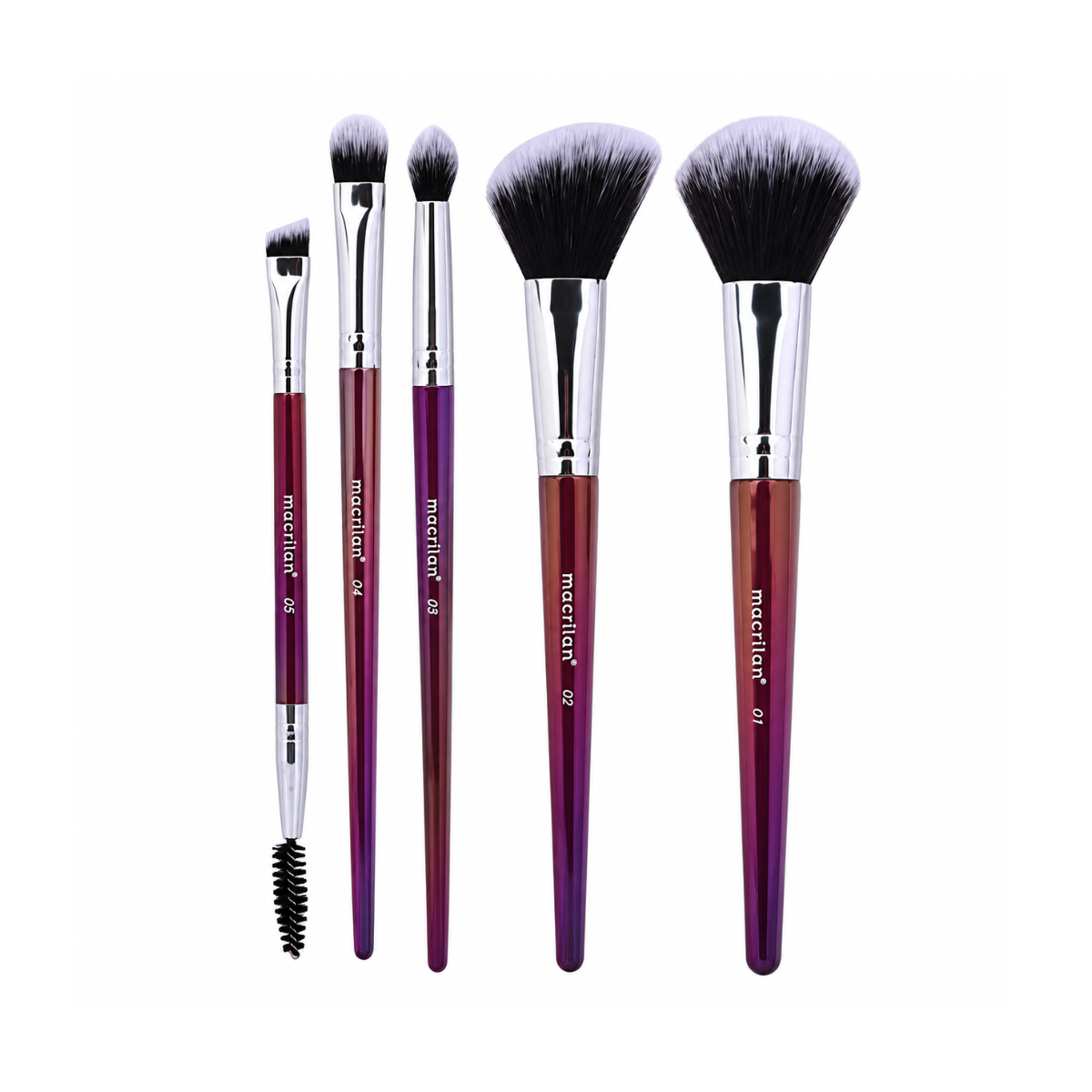 KIT PINCEL MACRILAN COM 5 UNIDADES ED014