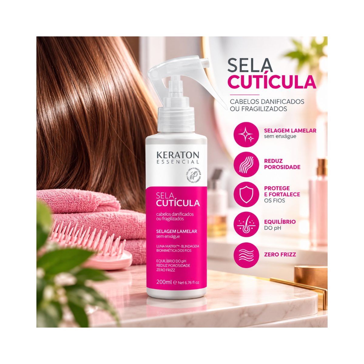 LEAVE-IN KERATON SELAGEM LAMELAR KERT 200ML
