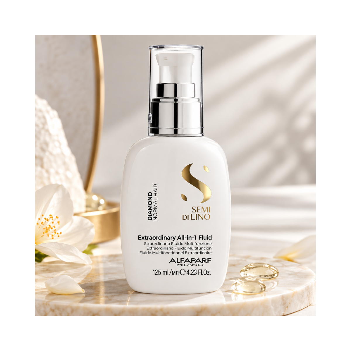 LEAVE IN MILANO SEMI DI LINO DIAMOND ILLUMINATING ALFAPARF 125ML