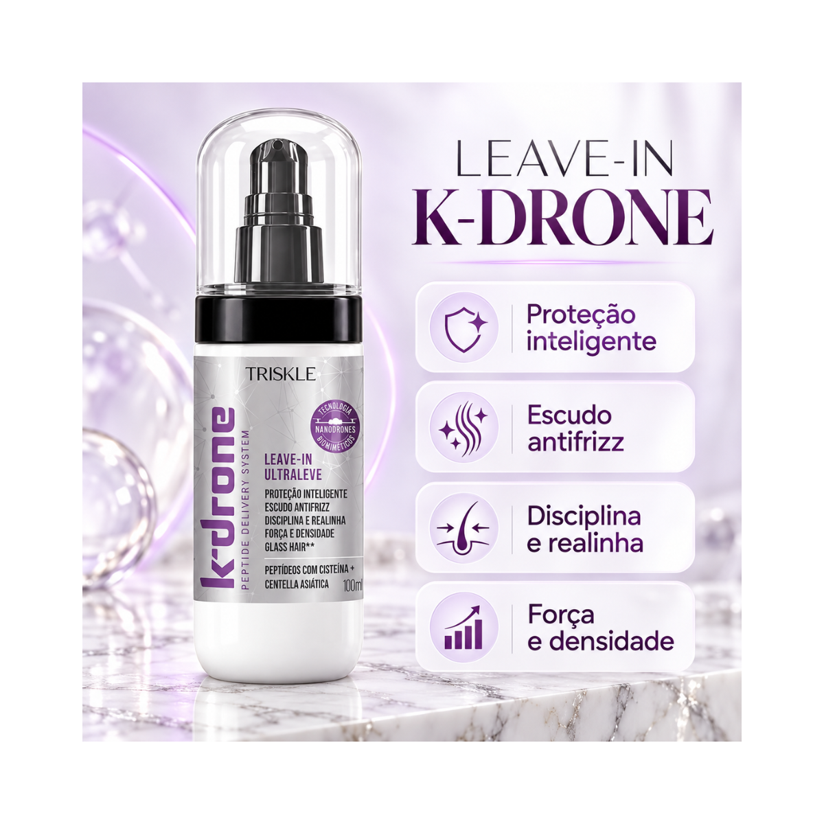 LEAVE-IN ULTRALEVE K-DRONE TRISKLE 100ML