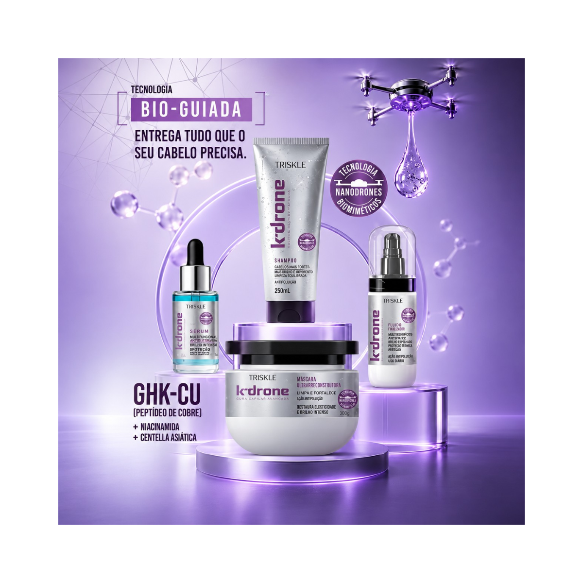 LEAVE-IN ULTRALEVE K-DRONE TRISKLE 100ML