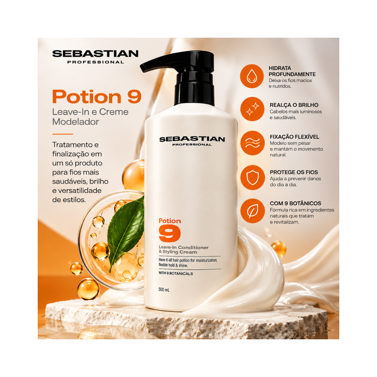 LEAVE IN SEBASTIAN PROFESSIONAL POTION 9 500ML